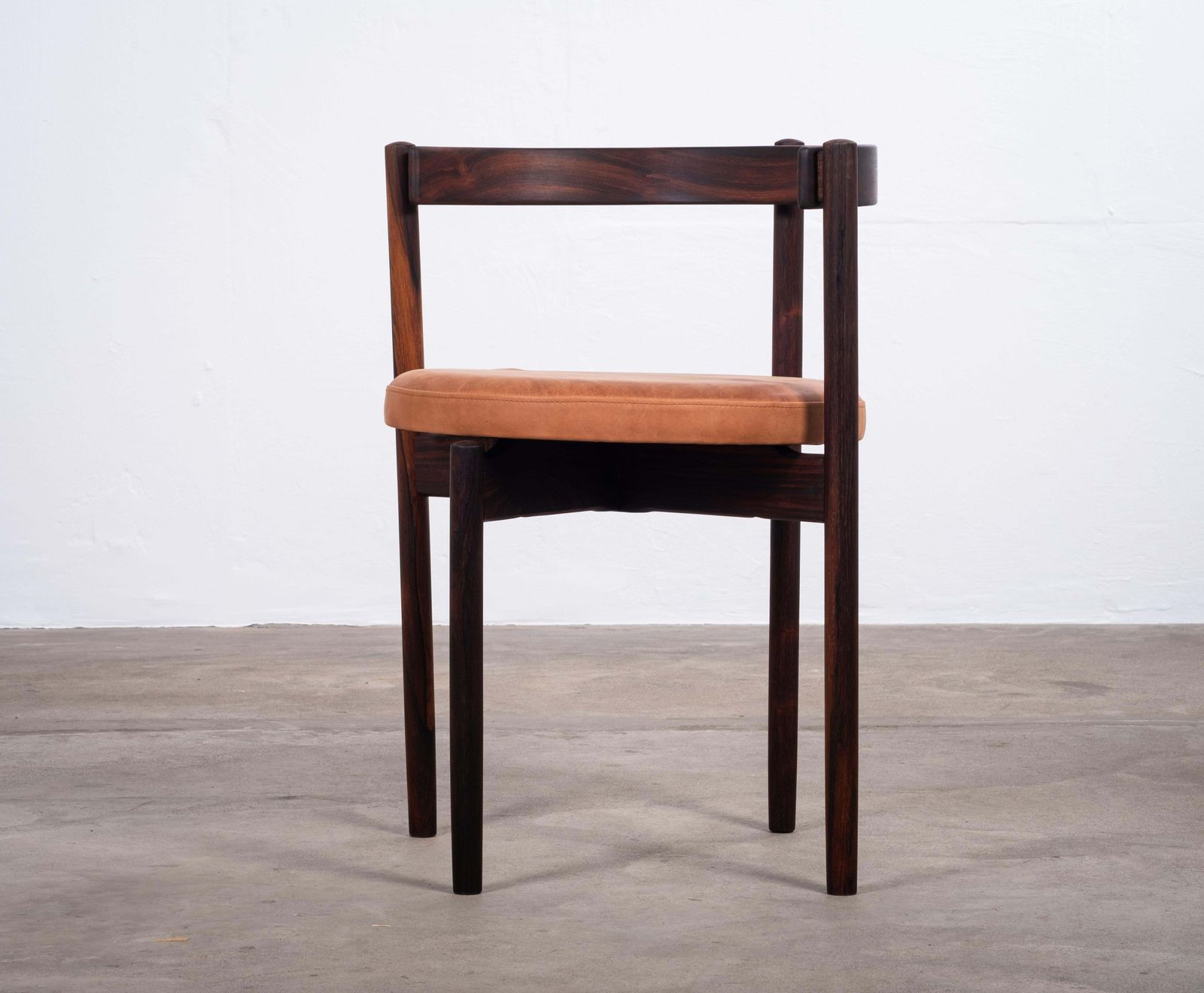 Ensemble de 4 chaises de salle à manger en palissandre par Hugo Frandsen pour Børge M.S, Danemark photo vinterior