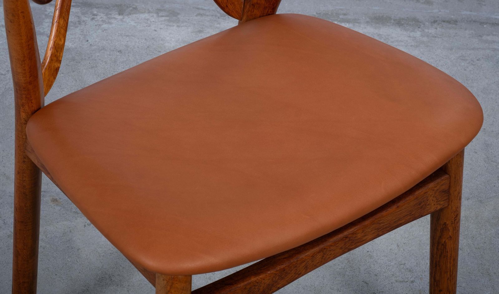 4860.0 Set Of 4 Model 255 Dining Chairs By Henning Kjærnulf For Bruno Hansen, Denmark photo