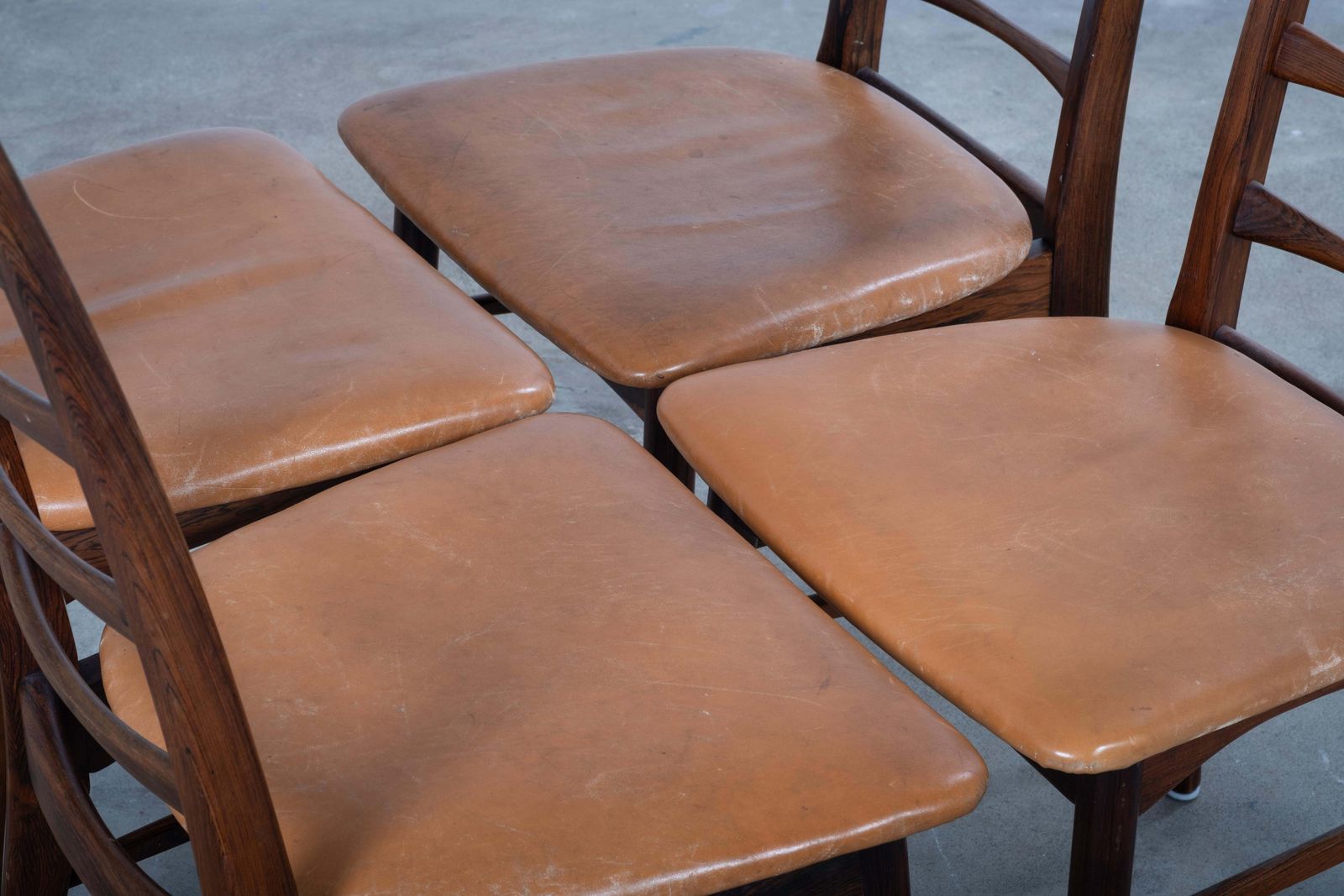 Set Van 4 'Lis' Eetkamerstoelen In Palissander Van Niels Koefoed, Denemarken, Jaren 1960 photo buy