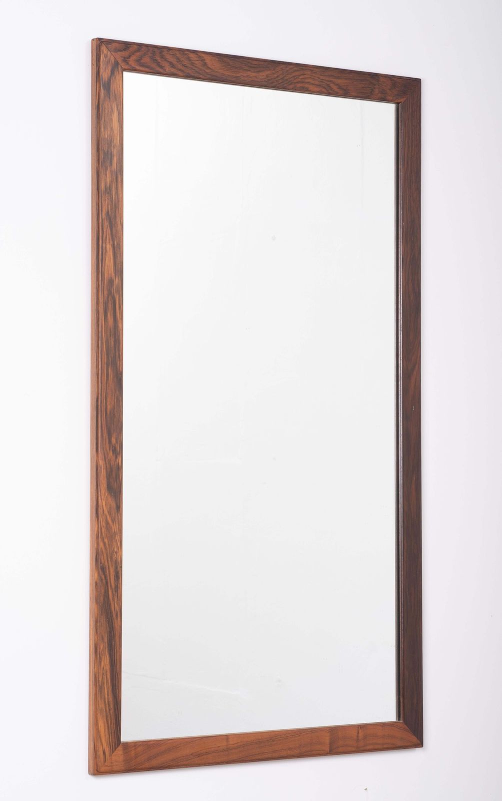 Model 366 Rosewood Wall Mirror By Aksel Kjersgaard For Odder, Denmark, 1960s photo for sale