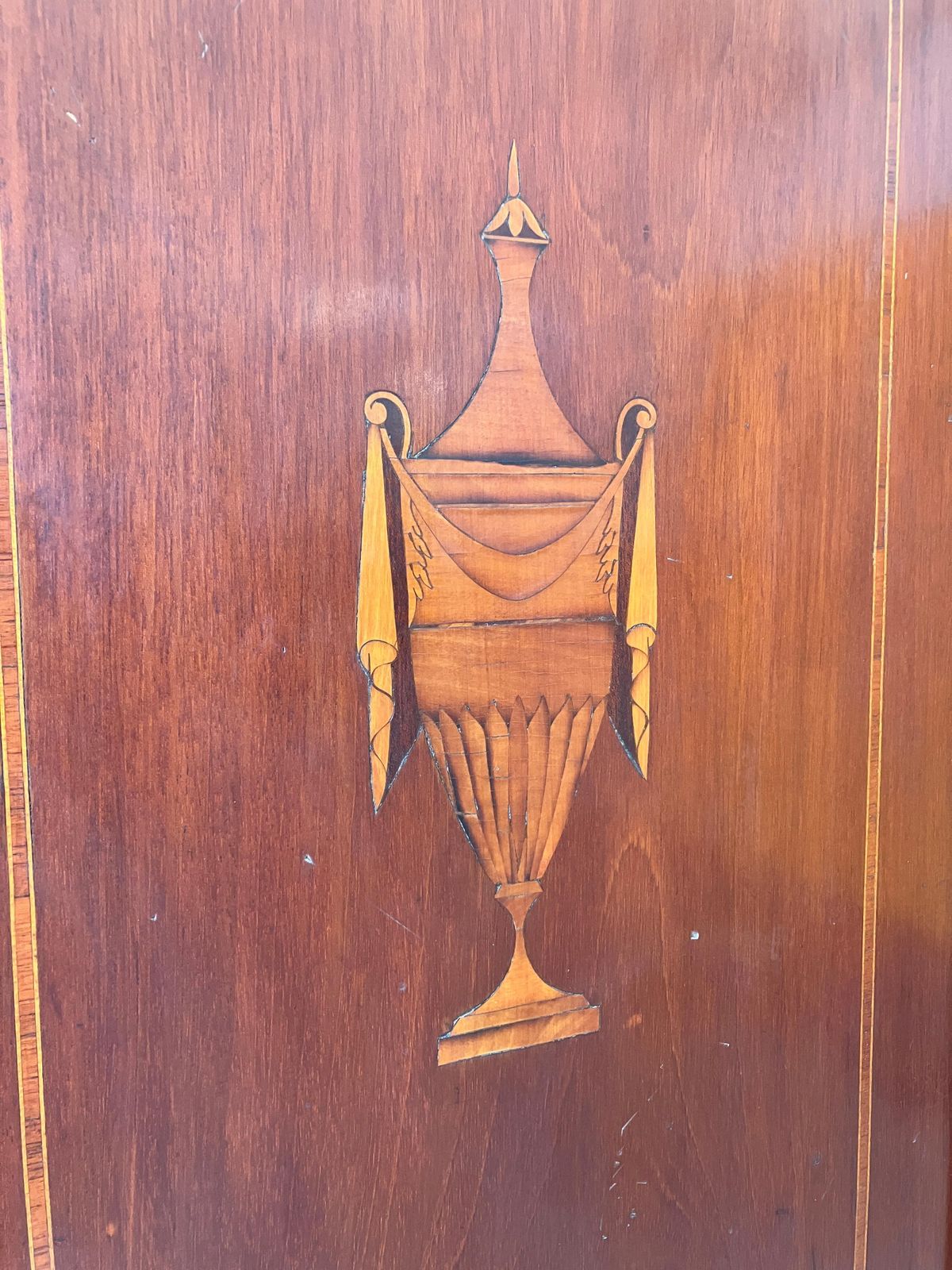 Antique Linen Press, English, Georgian, Housekeeper's Cupboard, Circa 1780 photo vinterior