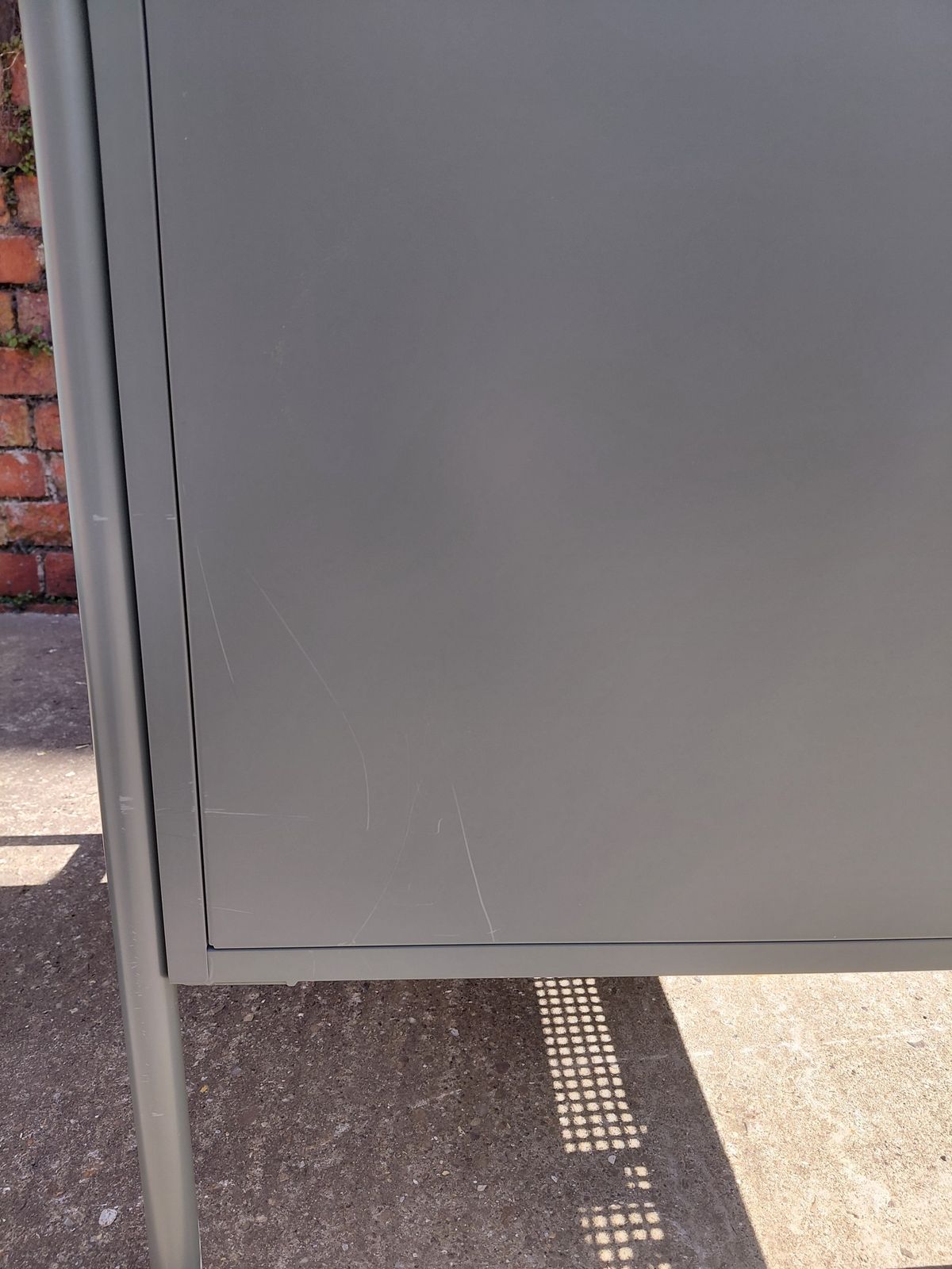 photo for sale Pair Of Ikea Nikkeby 2 Drawer Chests / Grey Green
