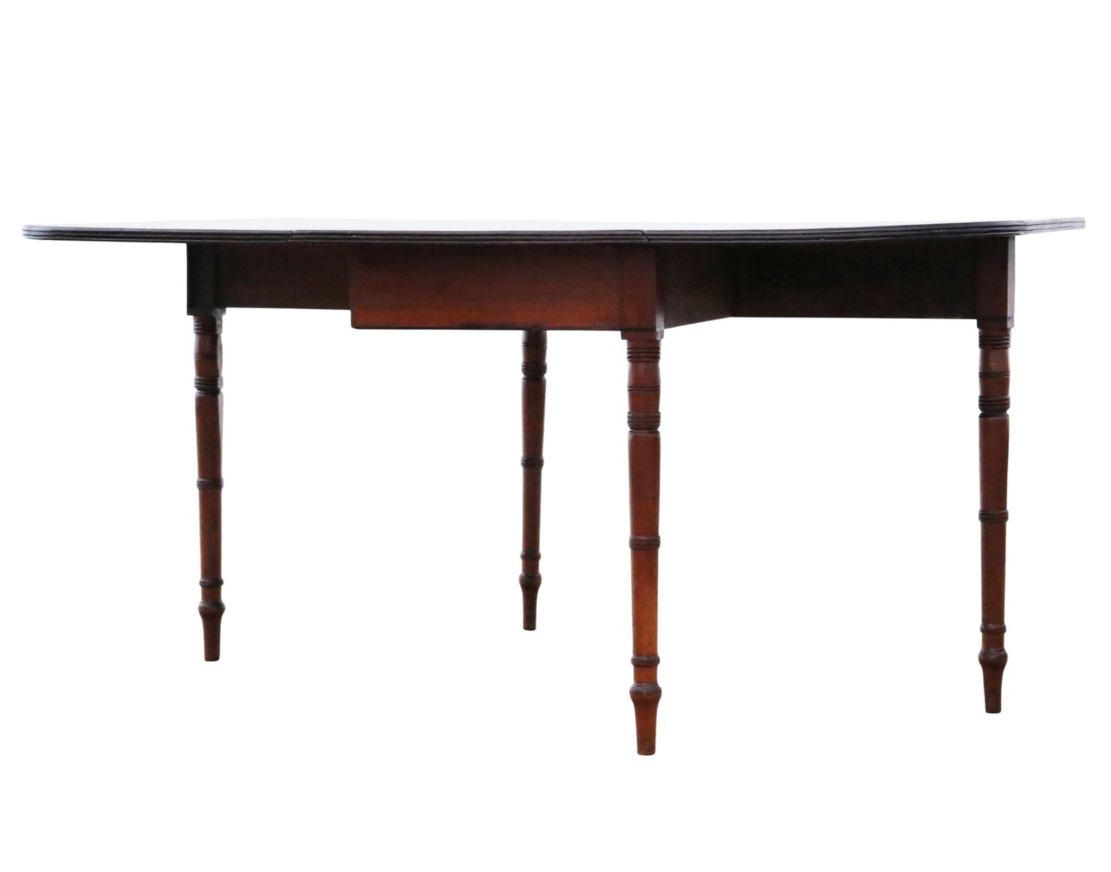 Antique Georgian C.1800 Early 19th Century Mahogany Drop Leaf Gateleg Dining Table – Quality photo for sale
