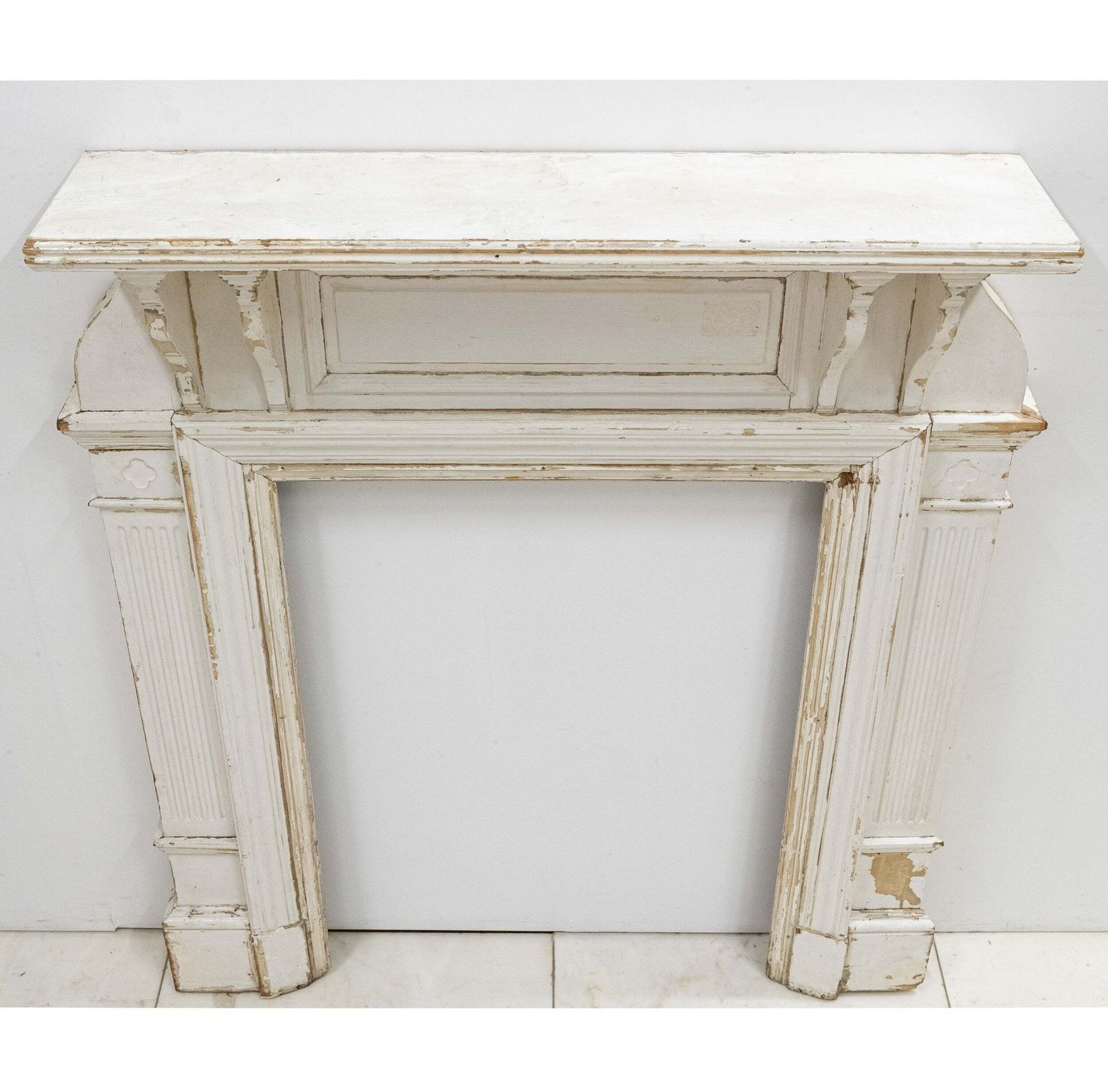Antique Wooden Fireplace Surround photo 325.0