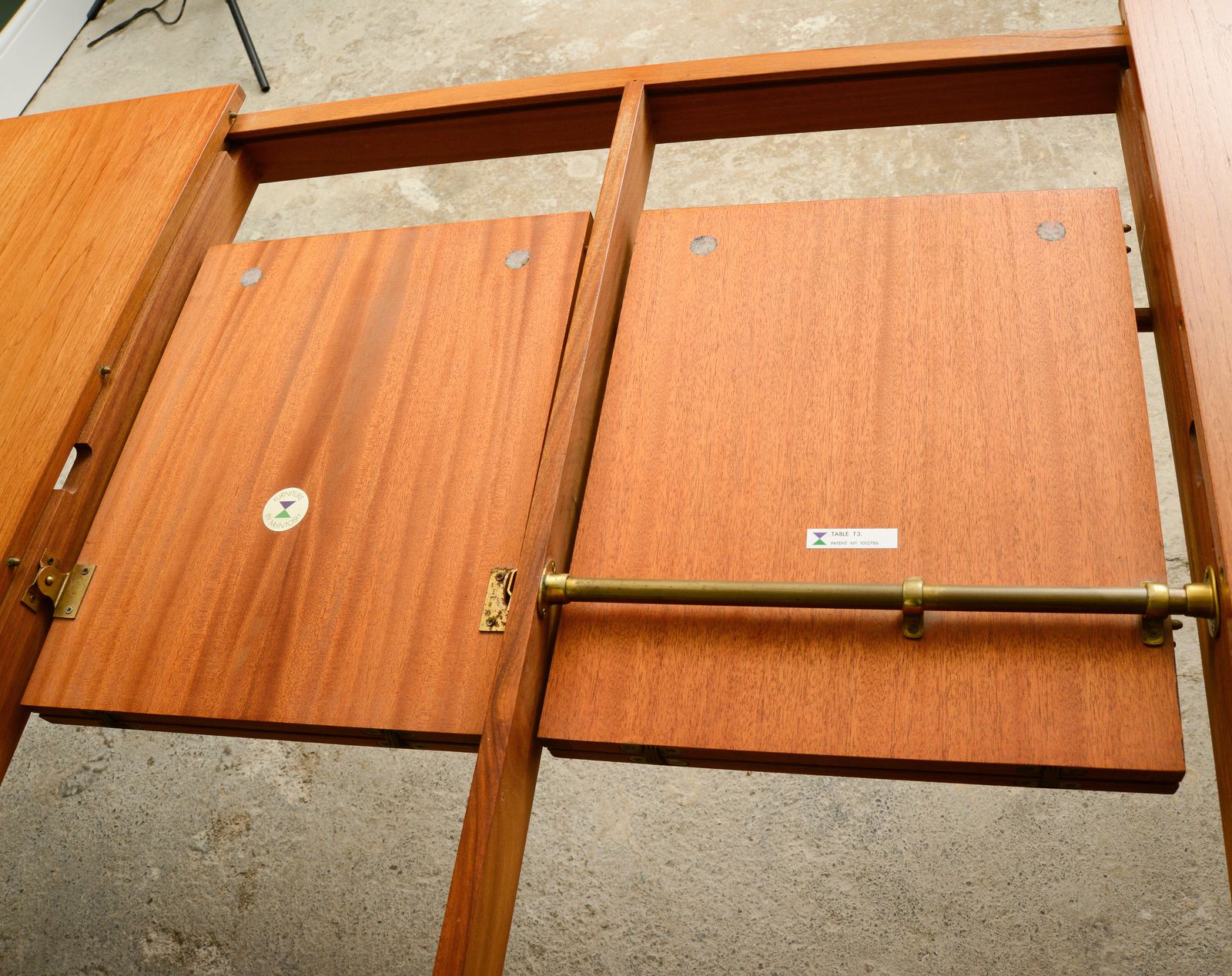 1200.0 McIntosh T3 Extending Teak Dining Table   7.7 Foot photo