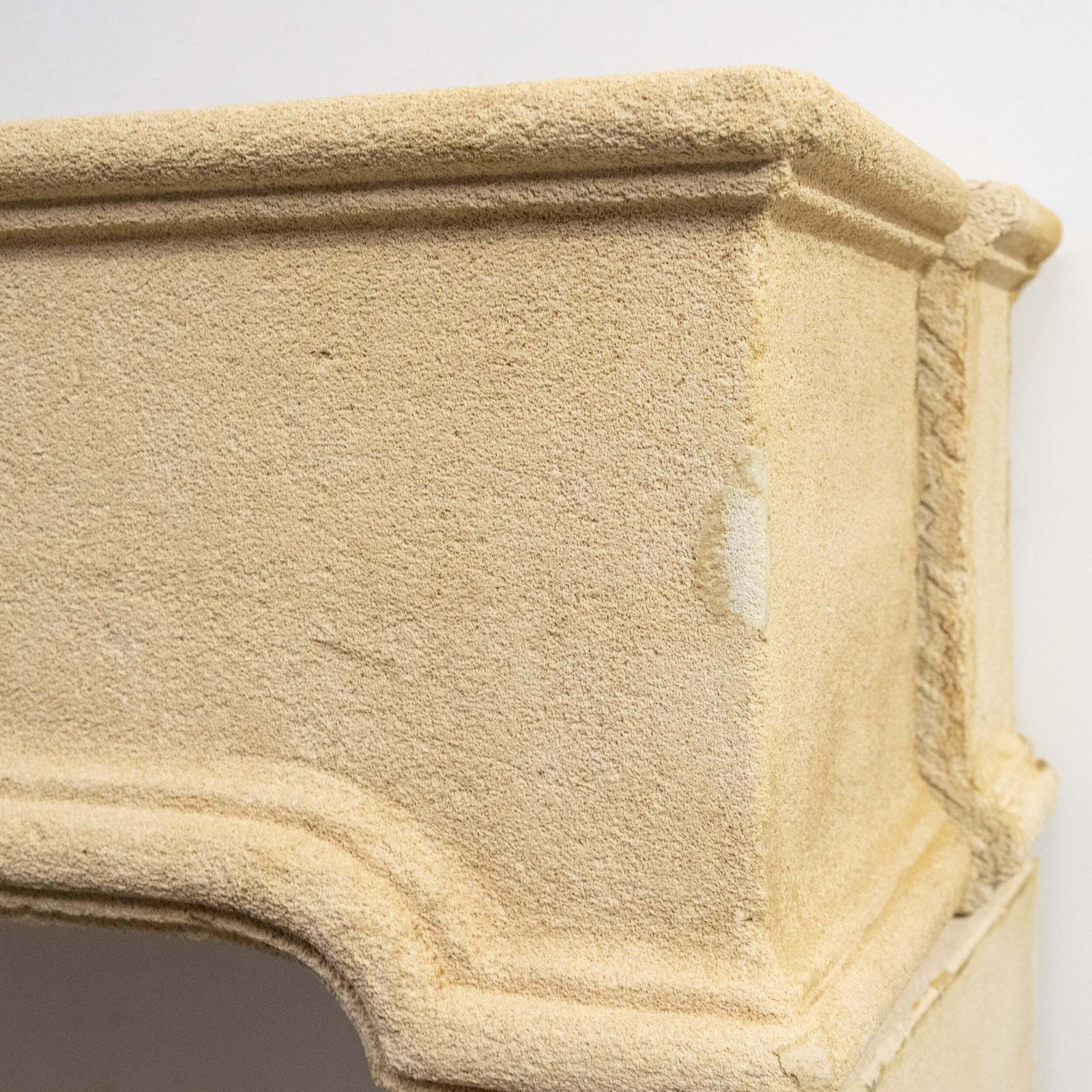 photo for sale Reclaimed French Provincial Architectural Stone Surround & Hearth