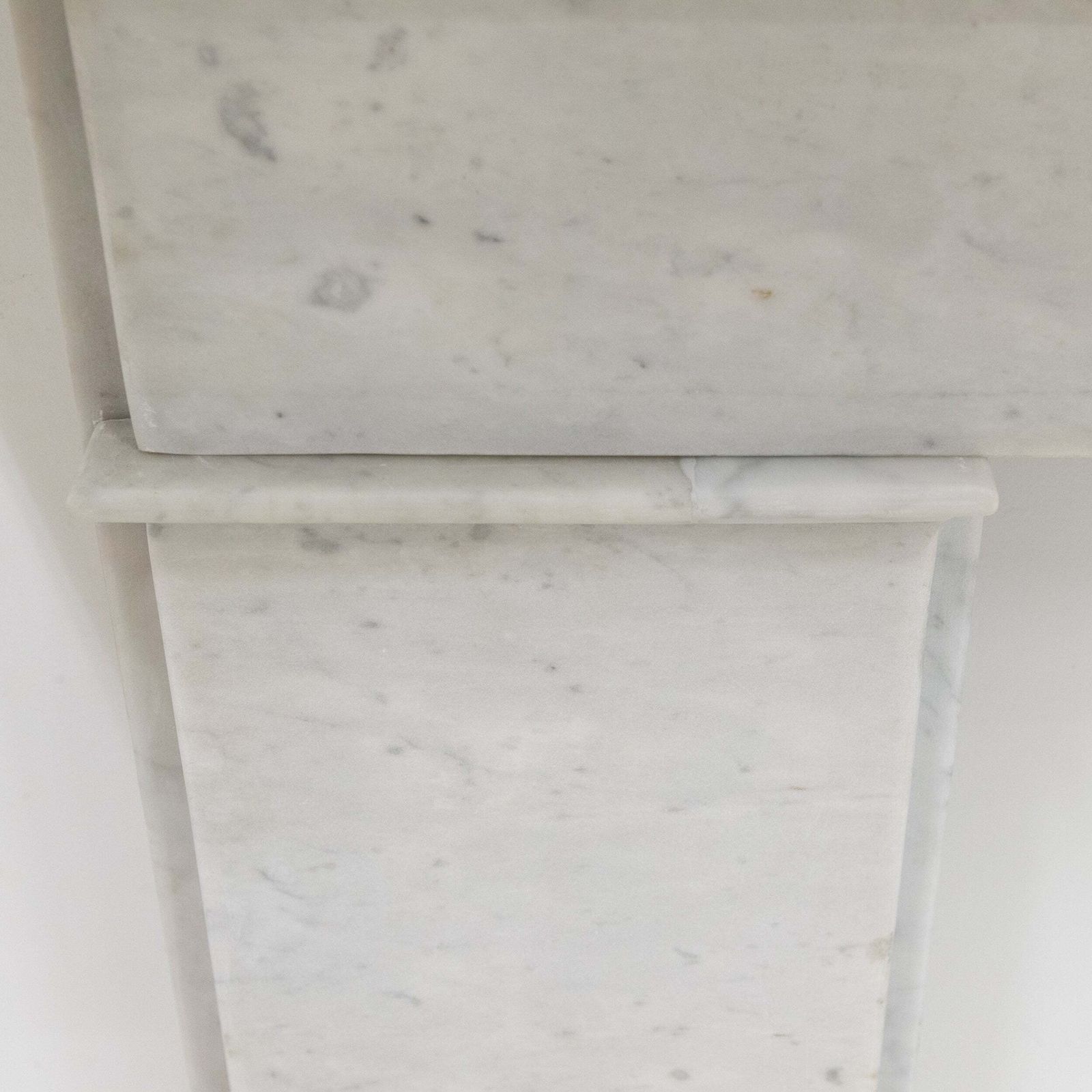 Antique Carrara Marble Late Georgian Fireplace Surround photo buy