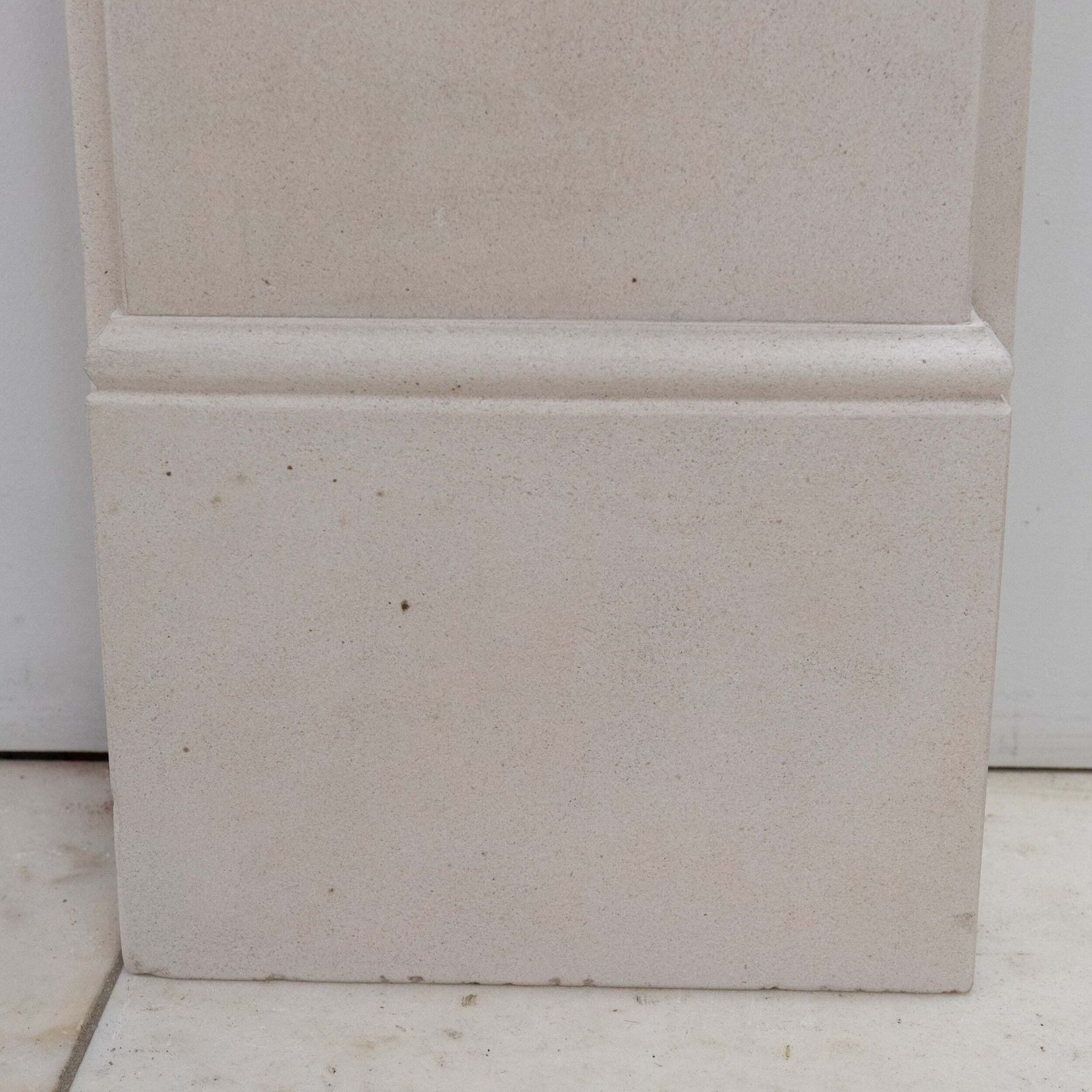 Reclaimed Victorian Style Carved Limestone Surround With Corbels photo buy