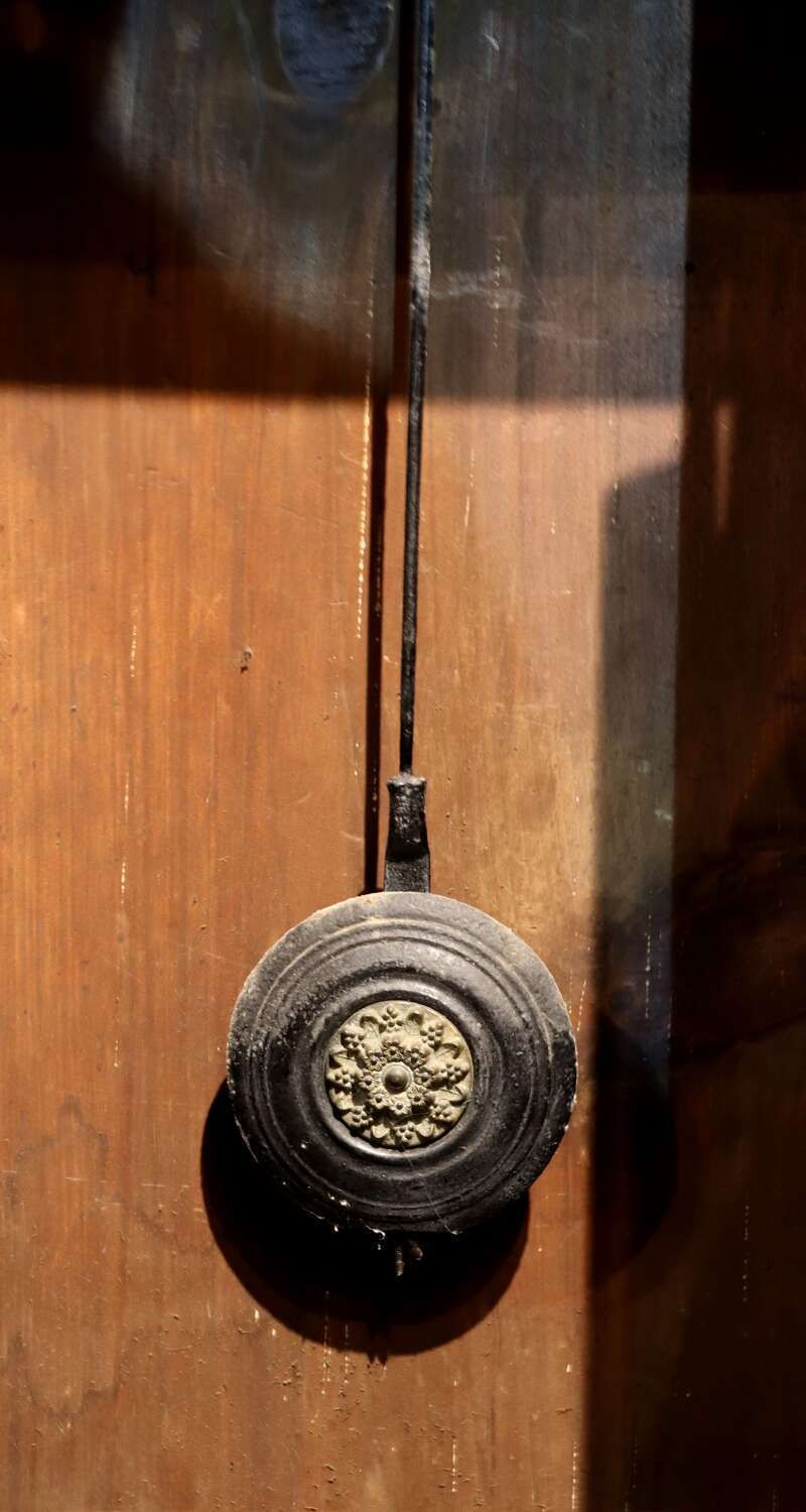 Late 18th / Early 19th Century Welsh Oak Longcase Clock By Thomas Webbe Of New Quay photo vinterior