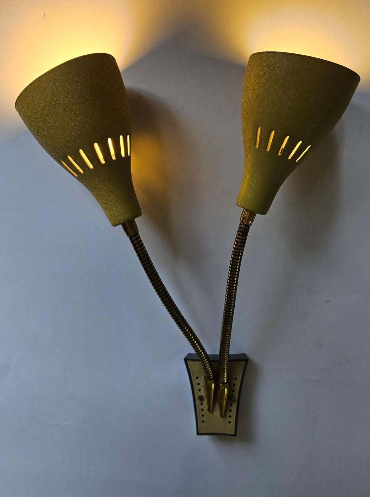 Rare Wall Lamp In Style Of Stilnovo, Italy, 1960s photo buy
