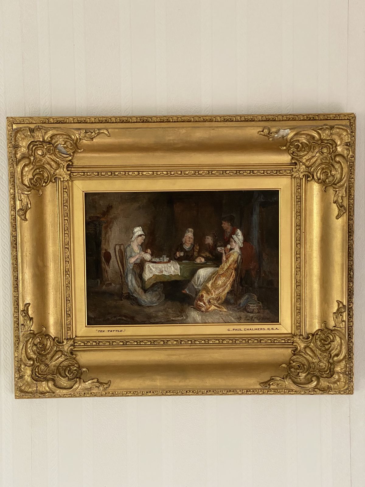 George Paul Chalmers Scottish Artist 1833/1878 photo furniture