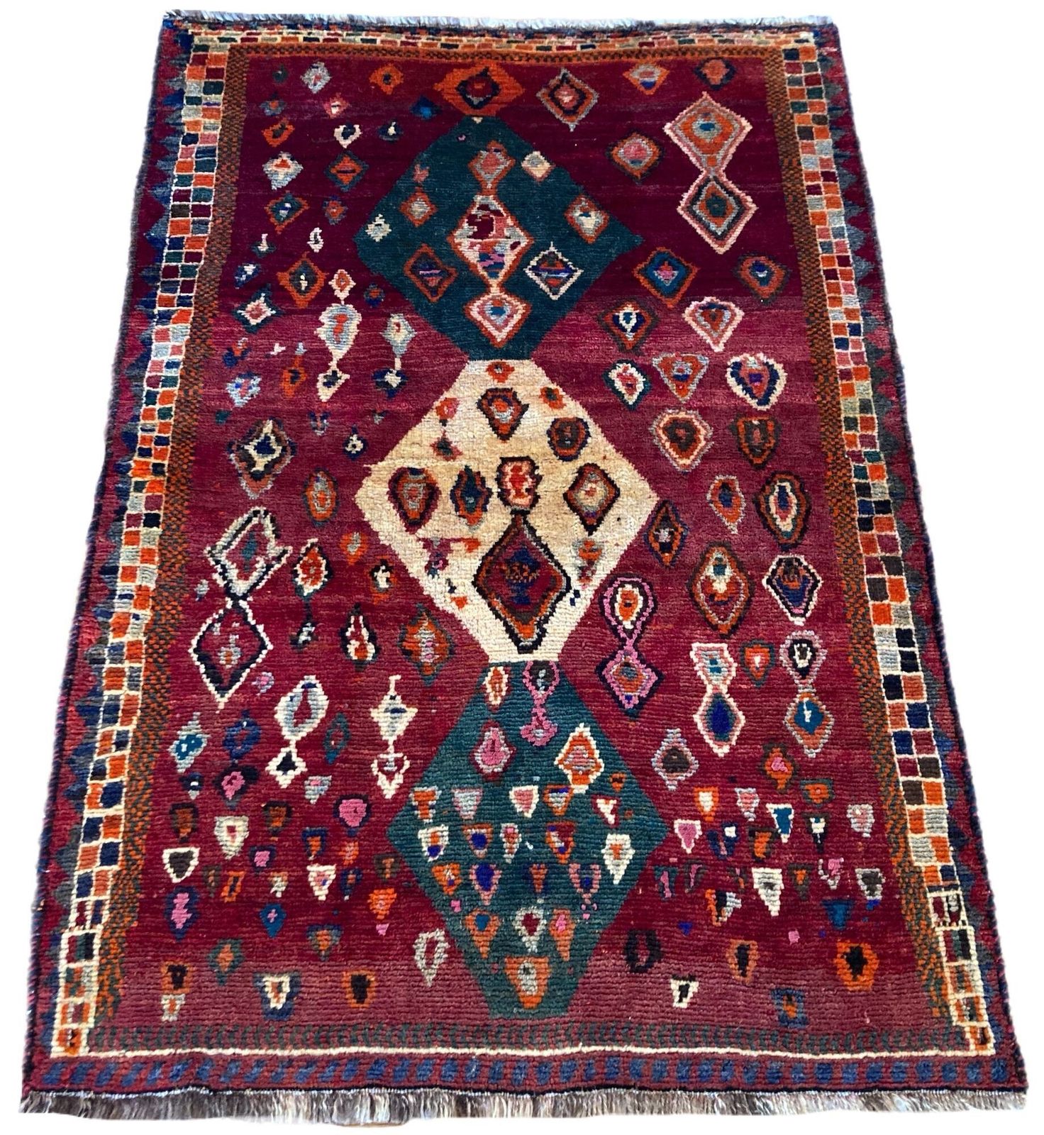 Vintage Gabbeh Rug 1.60m X 1.05m photo furniture