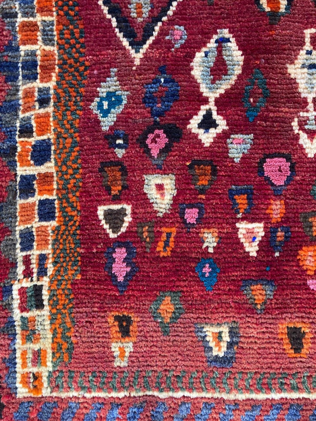 Vintage Gabbeh Rug 1.60m X 1.05m photo buy
