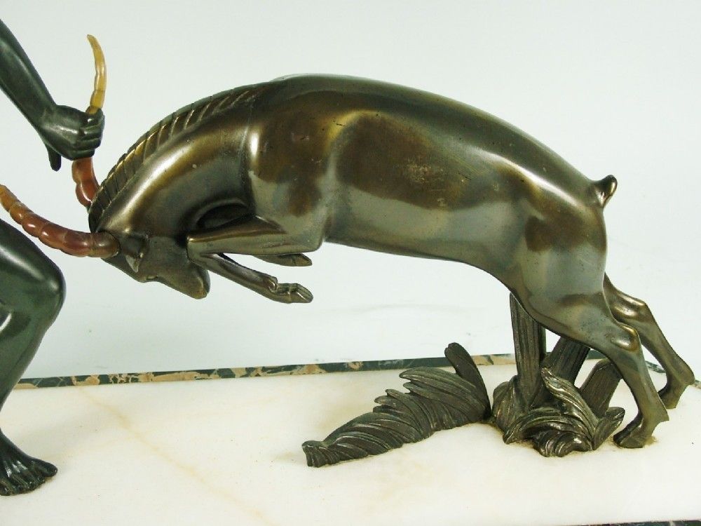 French Art Deco Hunter By Kowas C1925 photo for sale