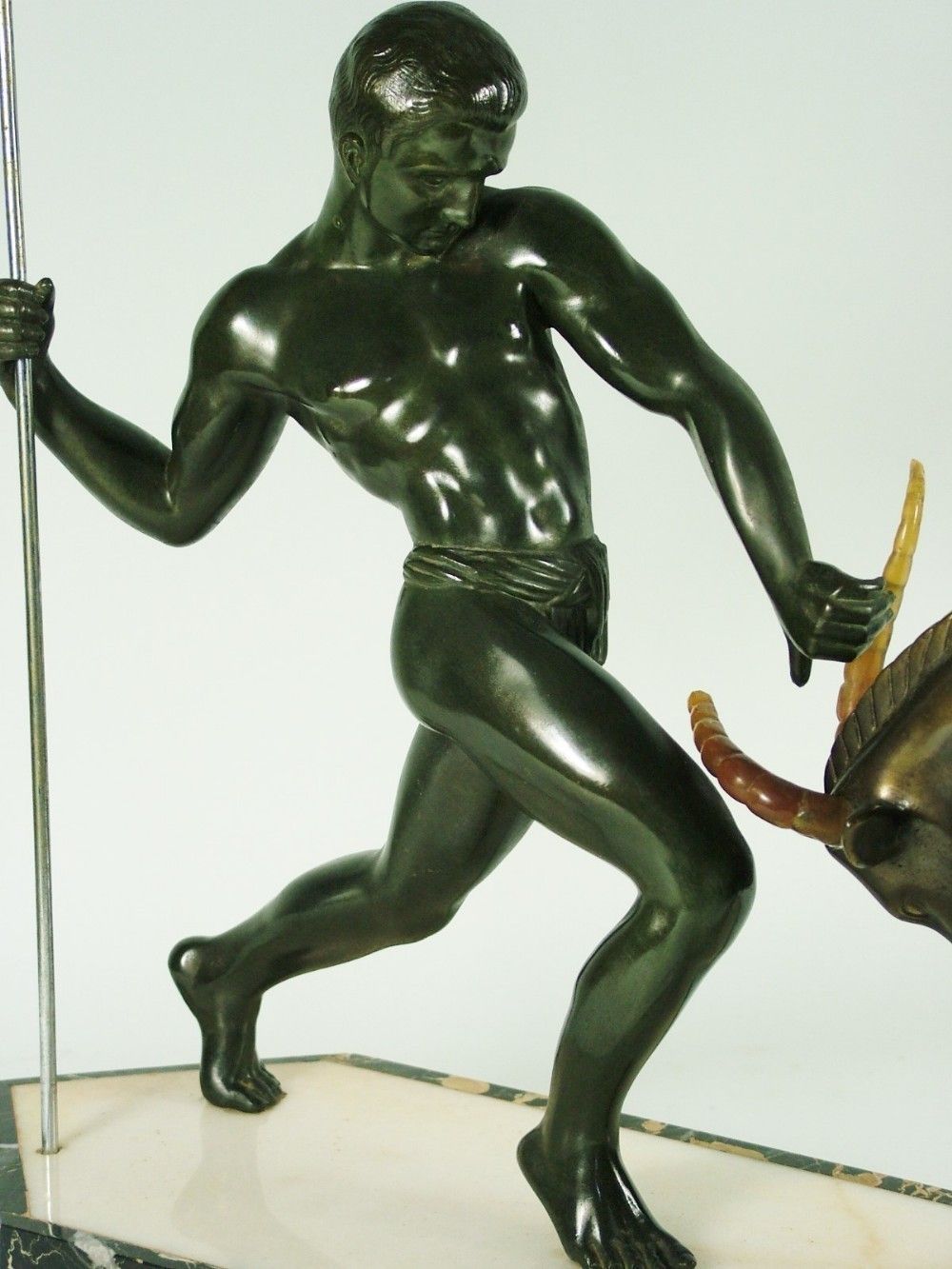 French Art Deco Hunter By Kowas C1925 photo Home Decor
