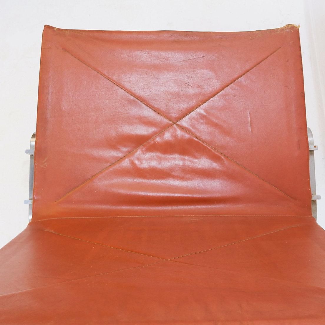 "Pk22 " Chair By Poul Kjaerholm For E. Kold Christensen   1960s photo vintage