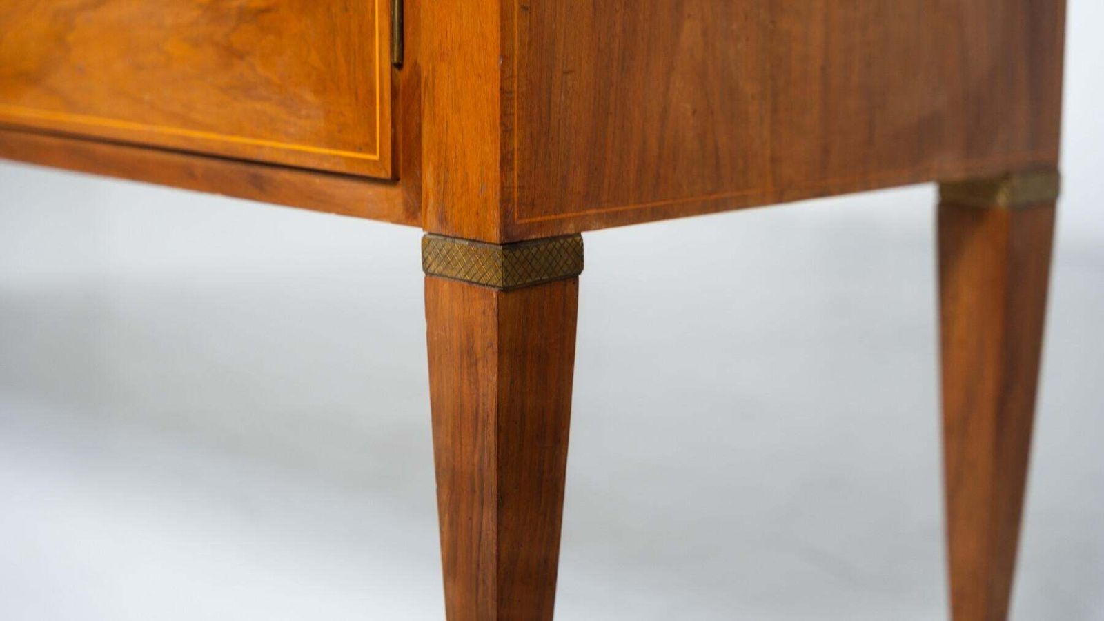 Mid Century Sideboard By Paolo Buffa , Wood And Marble , Italy , 1950s photo 7643.0
