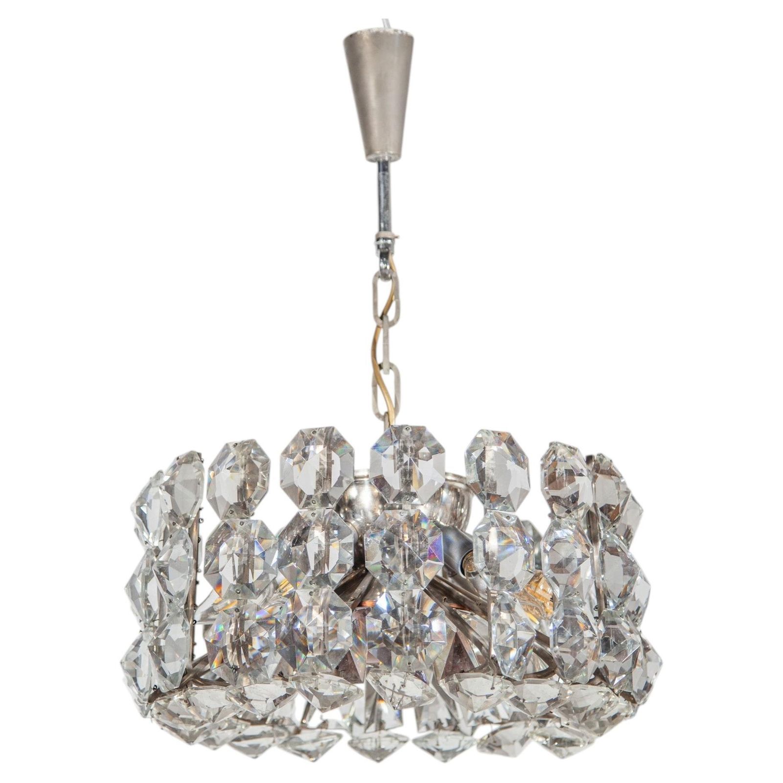 Midcentury Modern Chandelier By Bakalowits & Söhne, Austria, 1960