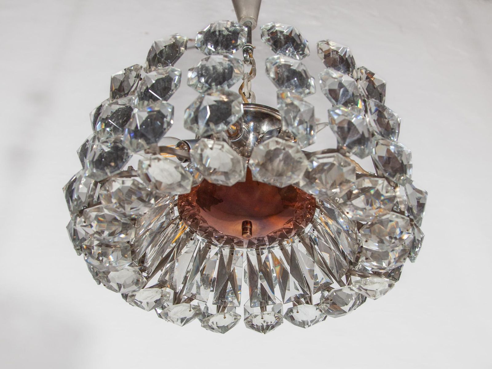 Midcentury Modern Chandelier By Bakalowits & Söhne, Austria, 1960 photo 5485.0