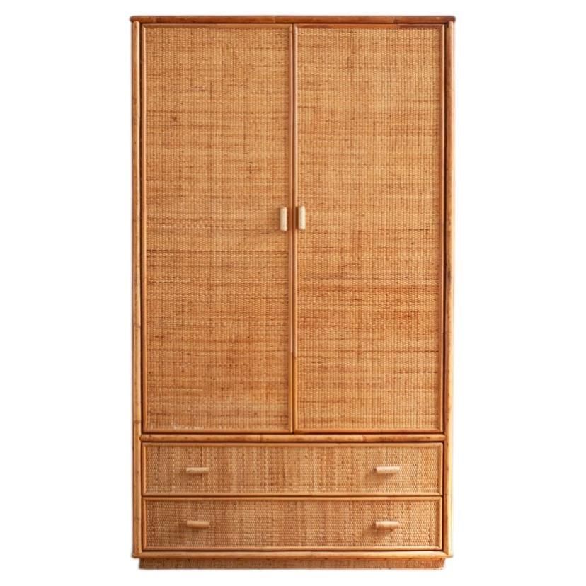Bamboo Wardrobe By Southern Nurseries   1970s