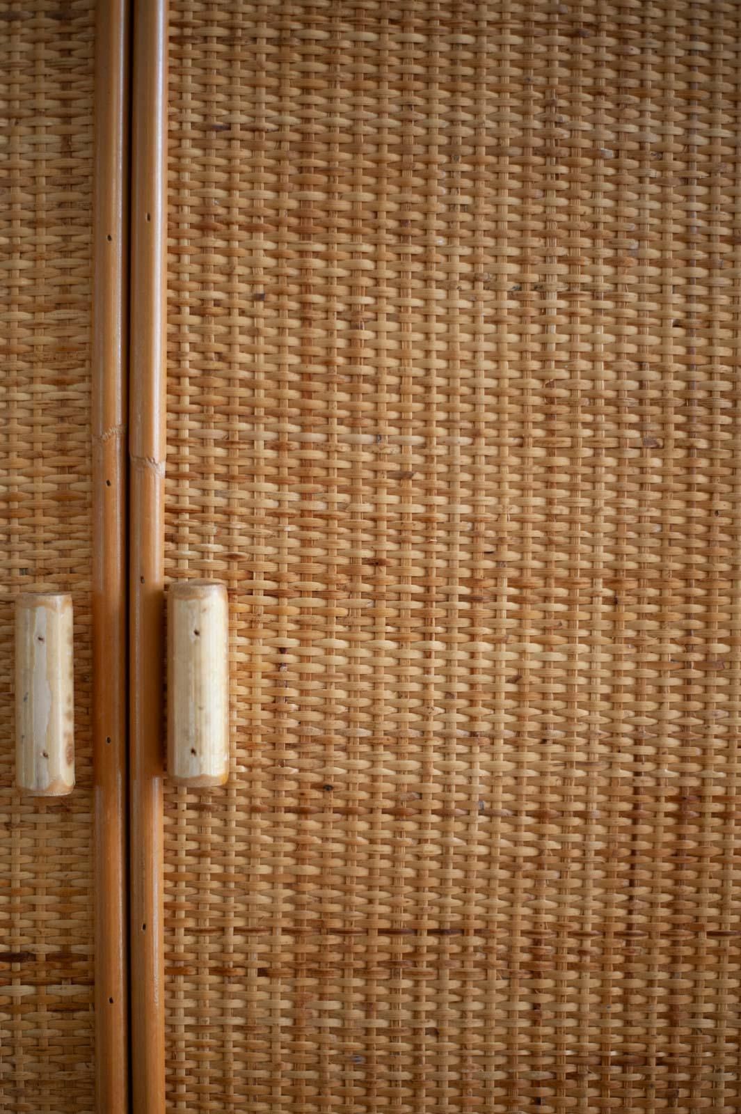 Bamboo Wardrobe By Southern Nurseries   1970s photo buy