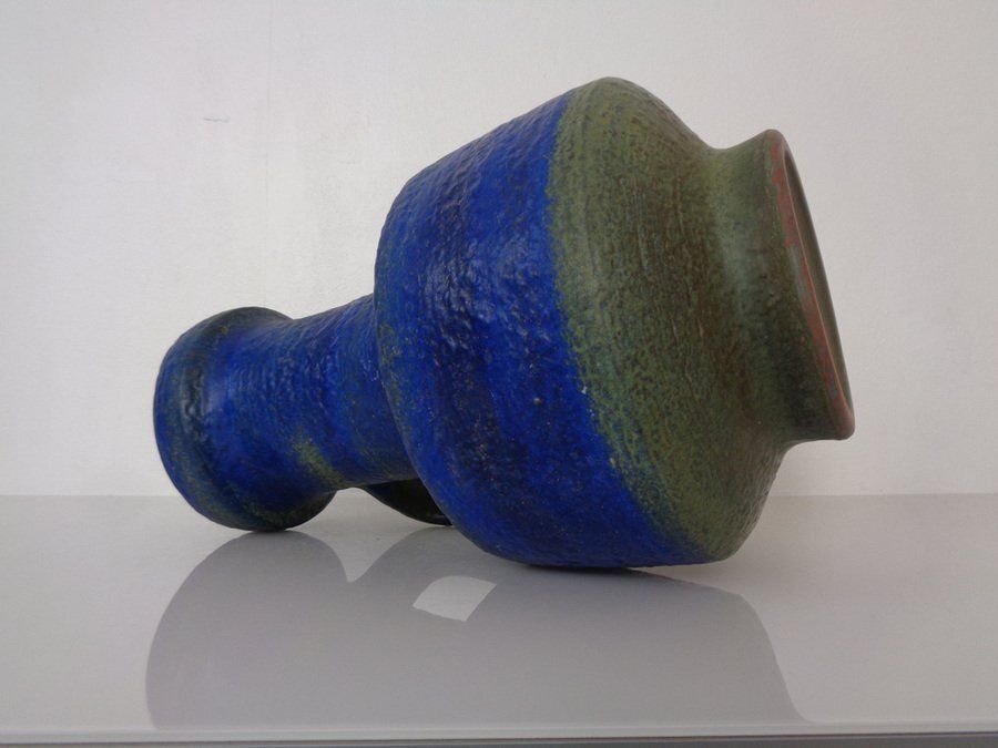 photo buy Large Majolika Ceramic 7317 Floor Vase By Fridegart Glatzle For Karlsruher Majolika, Germany, 1970s