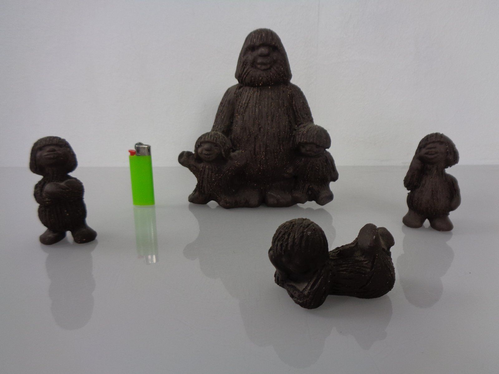 Stoneware Troll Figures From Ramsing, Denmark, 1960s, Set Of 4 photo furniture