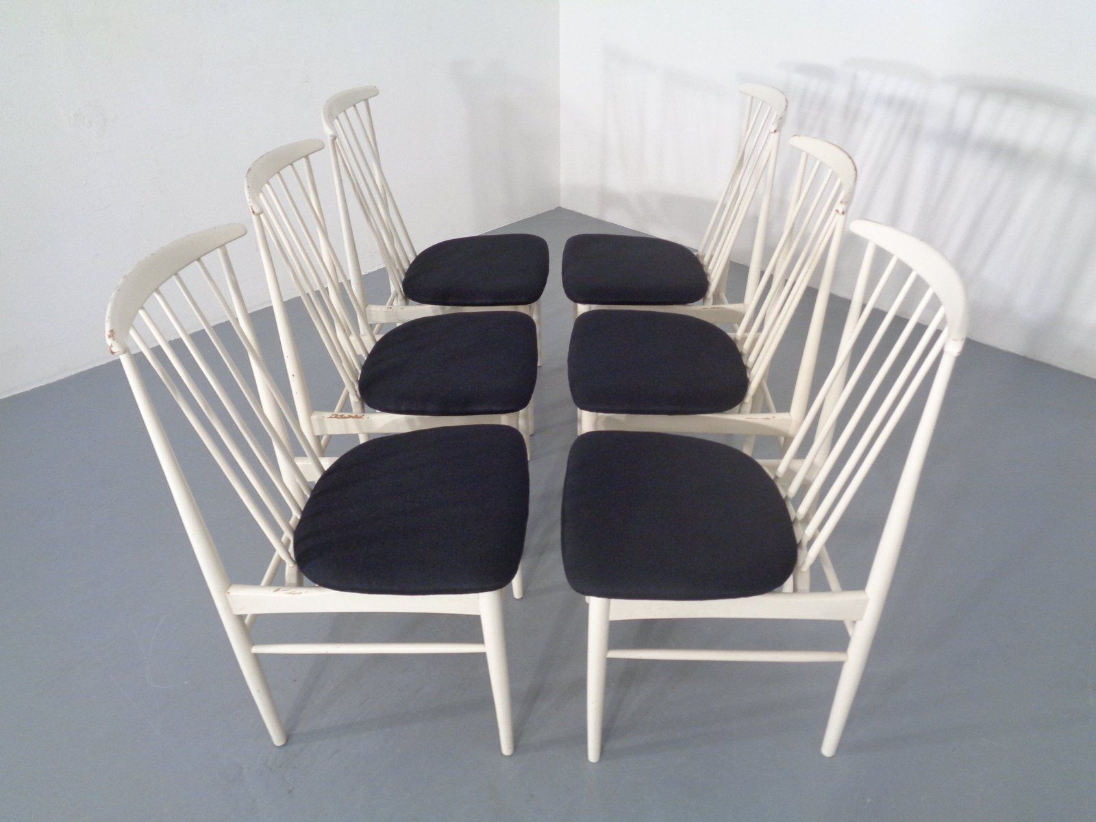 German Dining Chairs From Ernst Martin Dettinger, 1960s, Set Of 6 photo vinterior