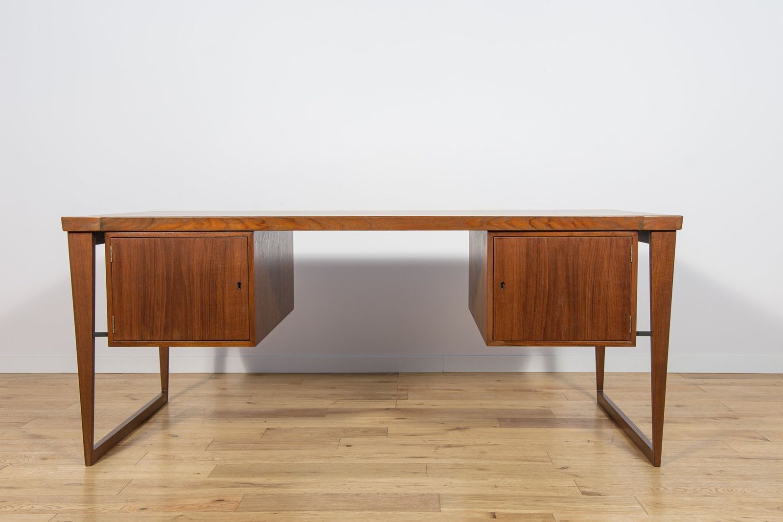 Model 70 Desk In Teak By Kai Kristiansen For Feldballes Møbelfabrik, Denmark, 1960s photo buy
