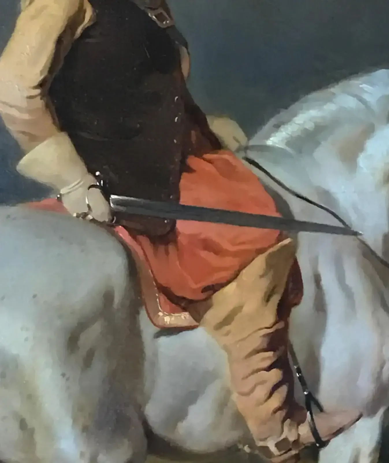 French 19th Century Oil Painting: Alfred De Dreux – Capitaine Des Mousquetaires photo 6017.0