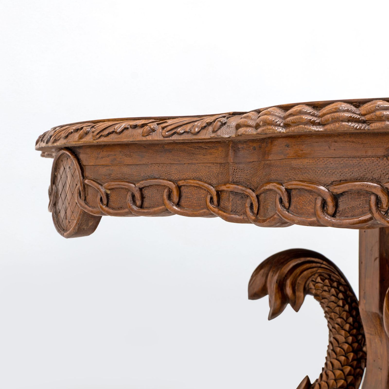 Attributed To Henry Eyles Victorian Walnut Center Table England Mid 19th Century photo vintage