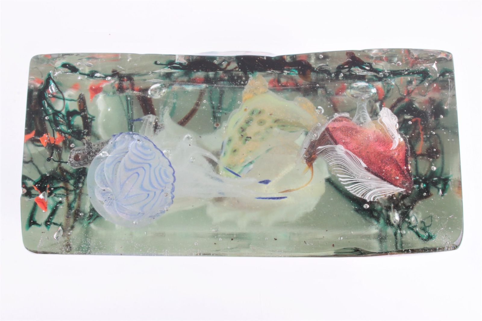 Murano Glass Aquarium Sculpture By Alfredo Barbini, Italy, 1960s photo 12806.0