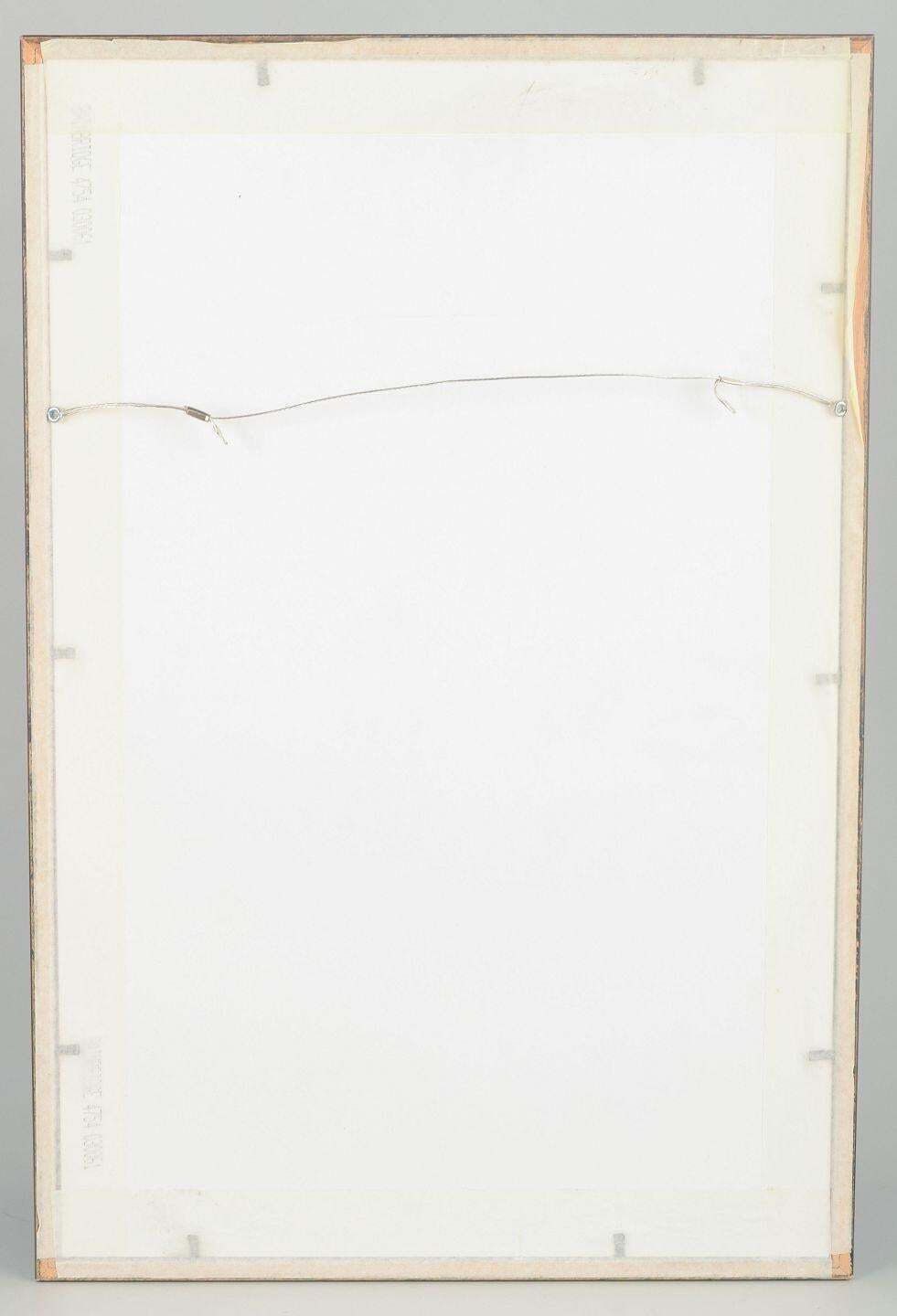 Artiste scandinave. Craie sur panneau. Composition abstraite géométrique. Années 1960/70 photo Art