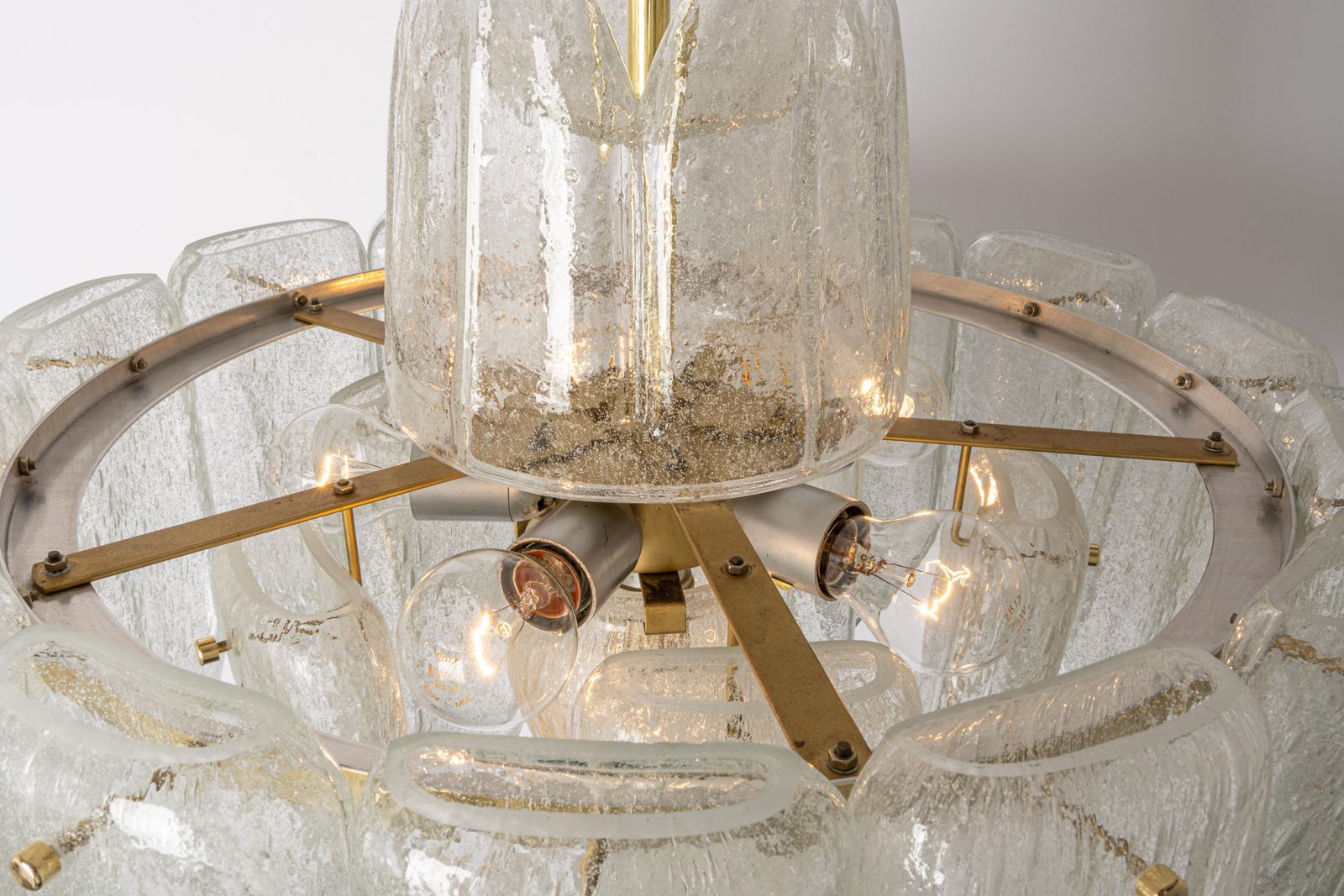 Stunning Murano Glass Chandelier By Doria, Germany, 1960s photo buy