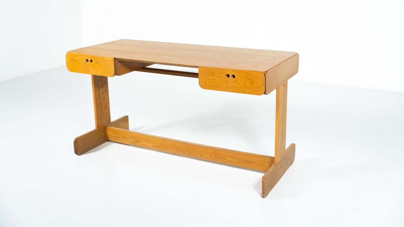 Mid Century Modern Desk And Chair By Derk Jan De Vries, Domus, 1960s photo for sale