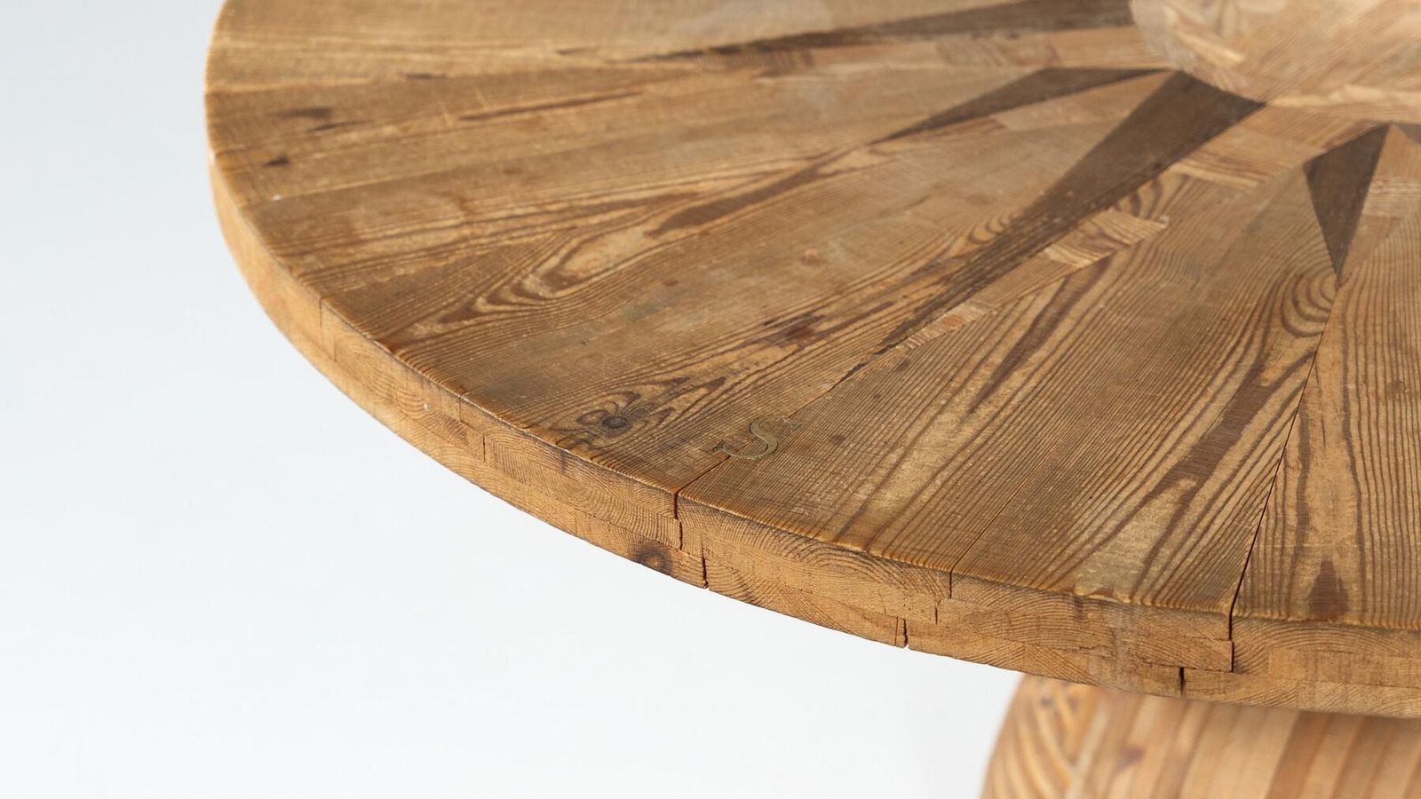 Rosa Dei Venti Table By Mario Ceroli, Mobili Nella Valle, Poltrona, 1970s photo vintage