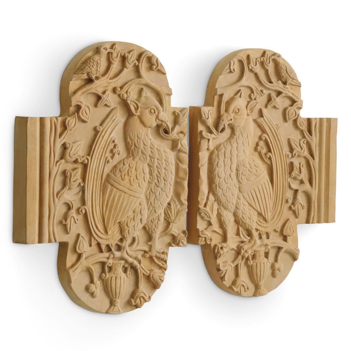Wall Object Set Of Two In Sand Finish Inspired By Salerno Relief photo furniture