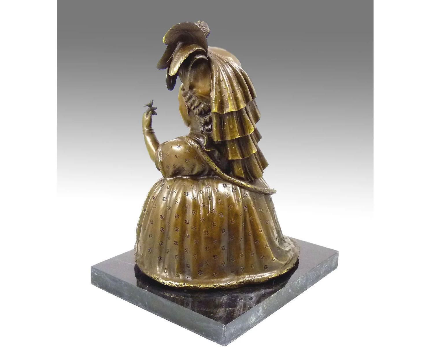 Marie Antoinette Sculpture In Bronze, Contemporary Style, 20th Century photo 2624.0