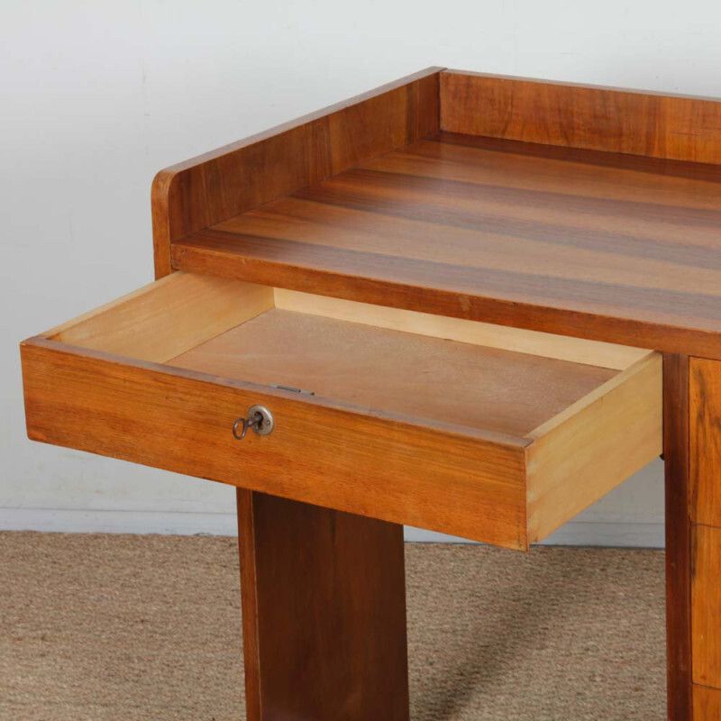 A Small Modernist Desk, A French Piece From The 1940s photo vinterior