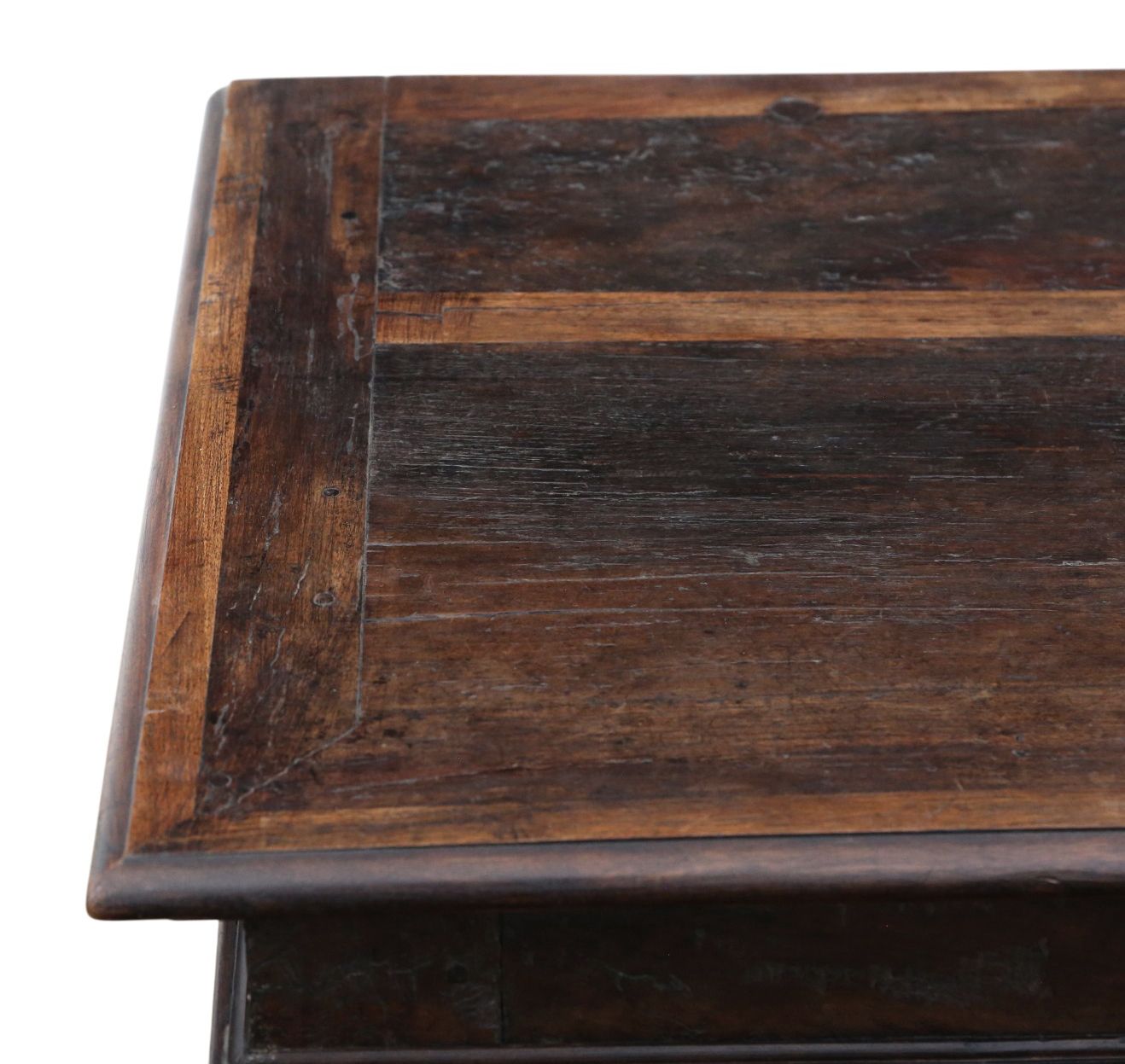 Antique Large 18th Century European Oak Coffer / Mule Chest – Fine Quality photo vinterior