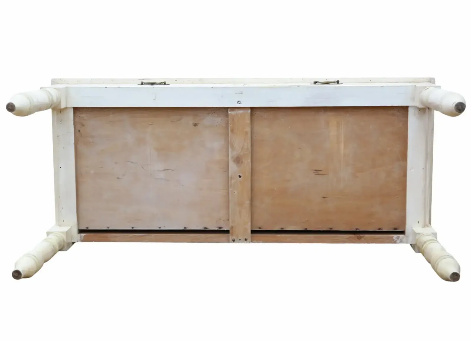 photo vinterior Antique C.1925 Painted Writing / Kitchen Table With Drawers – Quality