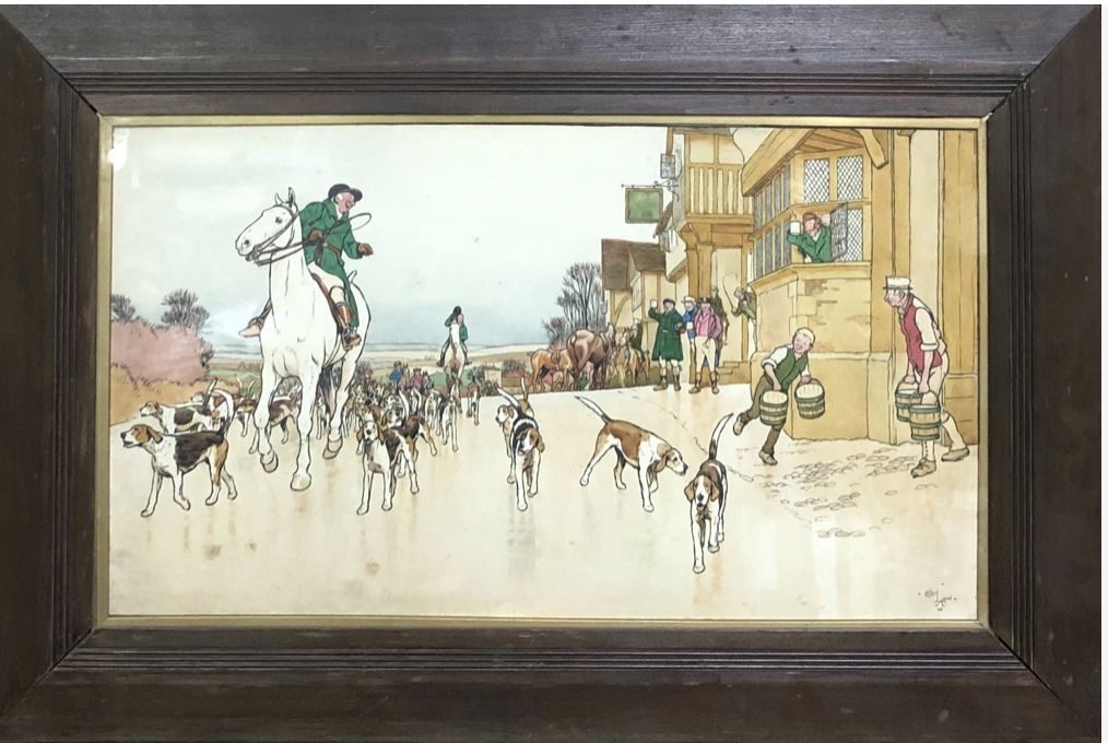 Cecil Aldin (1870 1935) The End Of The Day