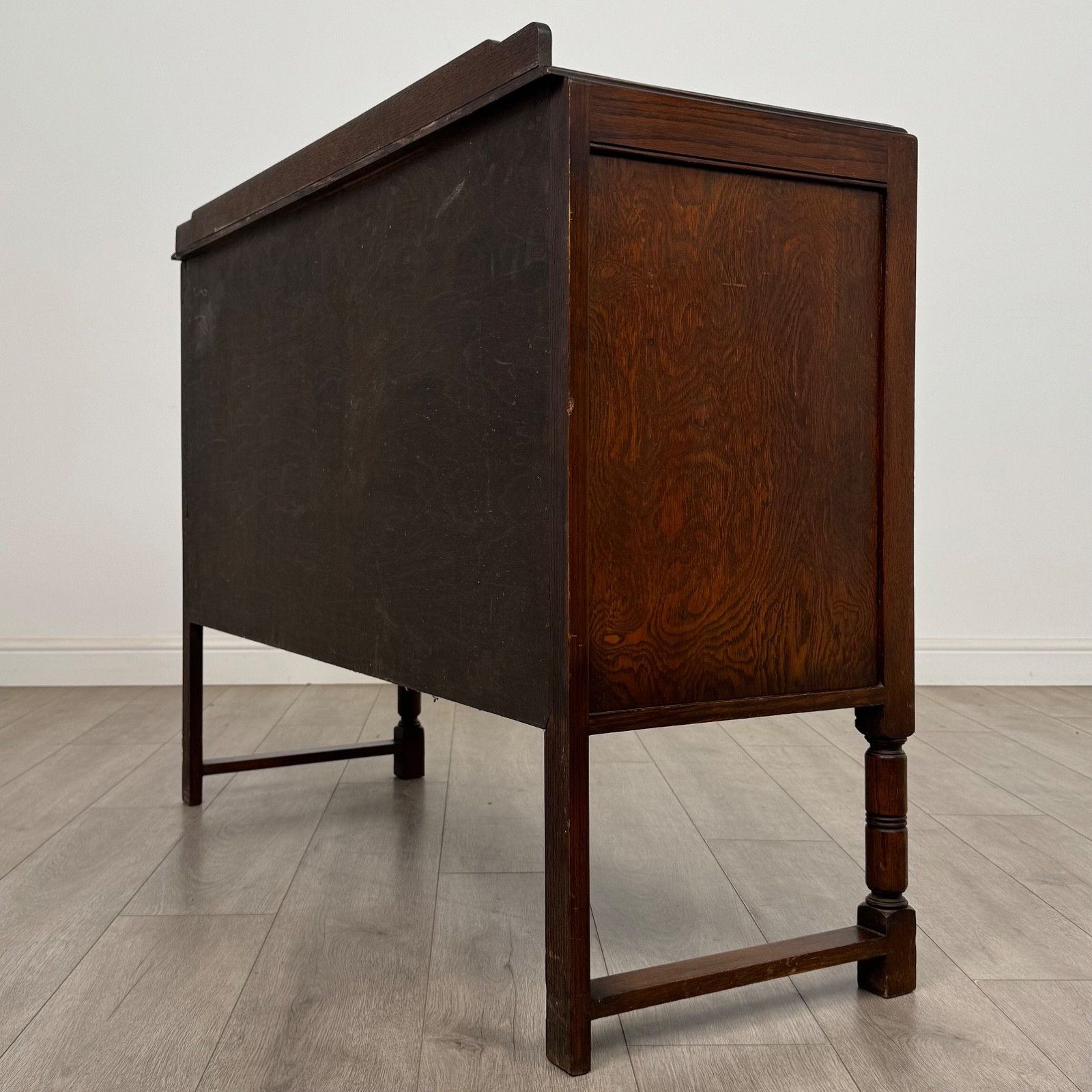 Antique 20th Century Fitted Edwardian Sideboard In Oak ( Af 5561 ) photo buy