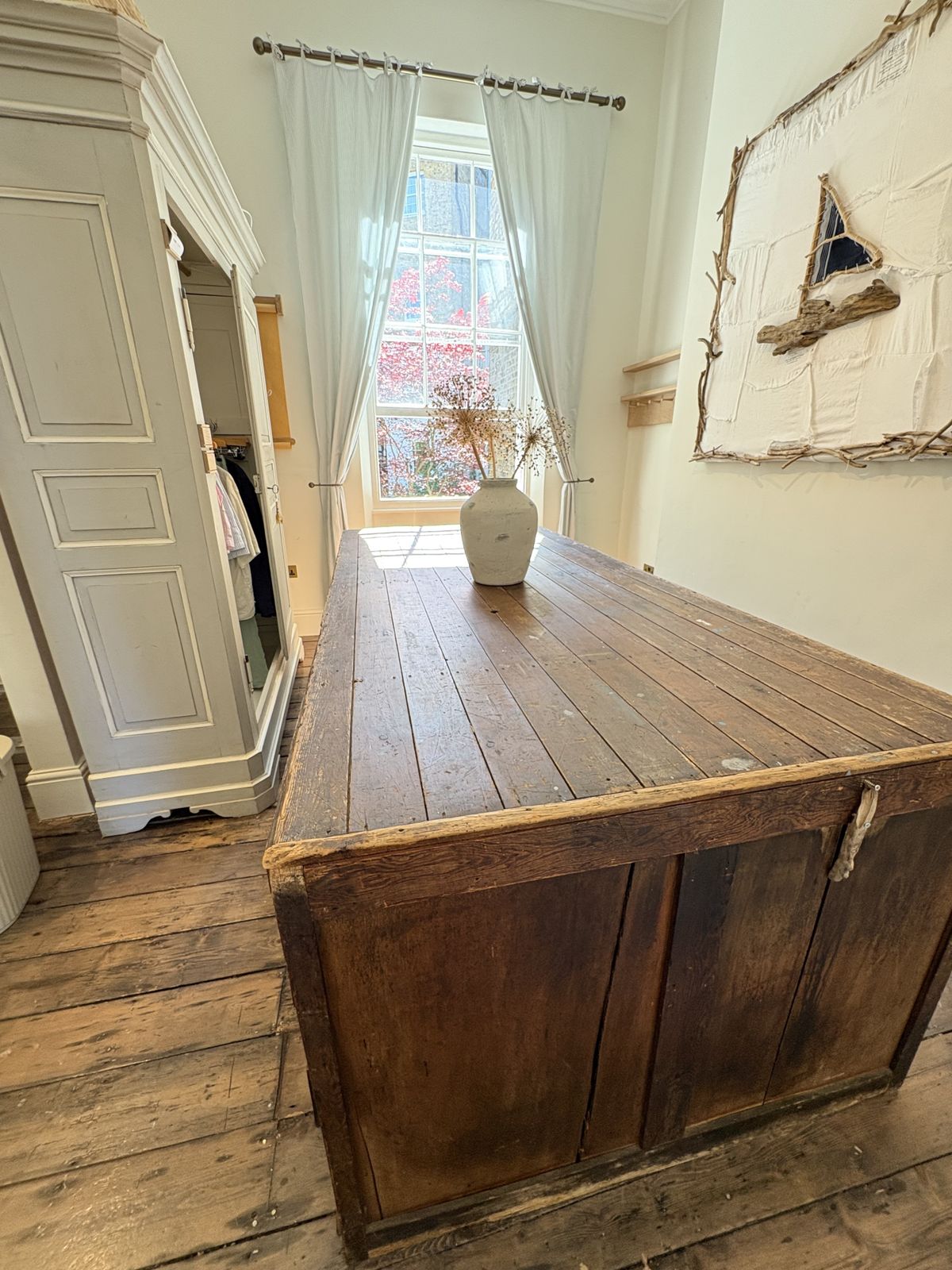 Large Industrial Double Sided Bank Drawers / Island photo Furniture