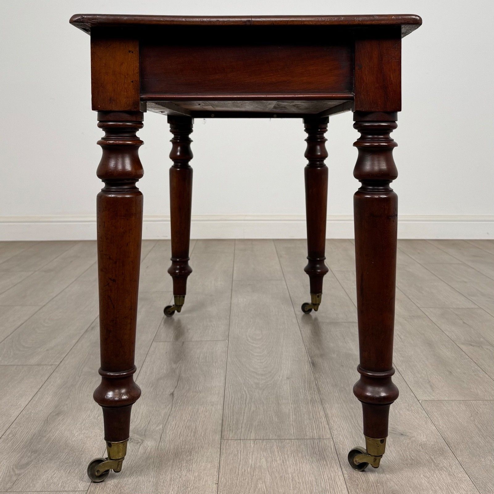 Antique 19th Century Victorian Writing Table In Mahogany ( Af 5566 ) photo for sale