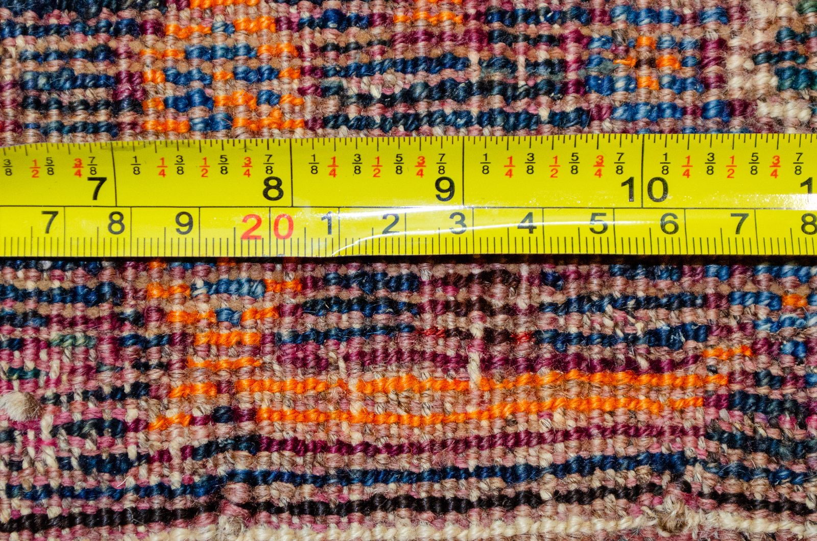 Antique Neiriz Rug 193x163cm, 1800s photo for sale