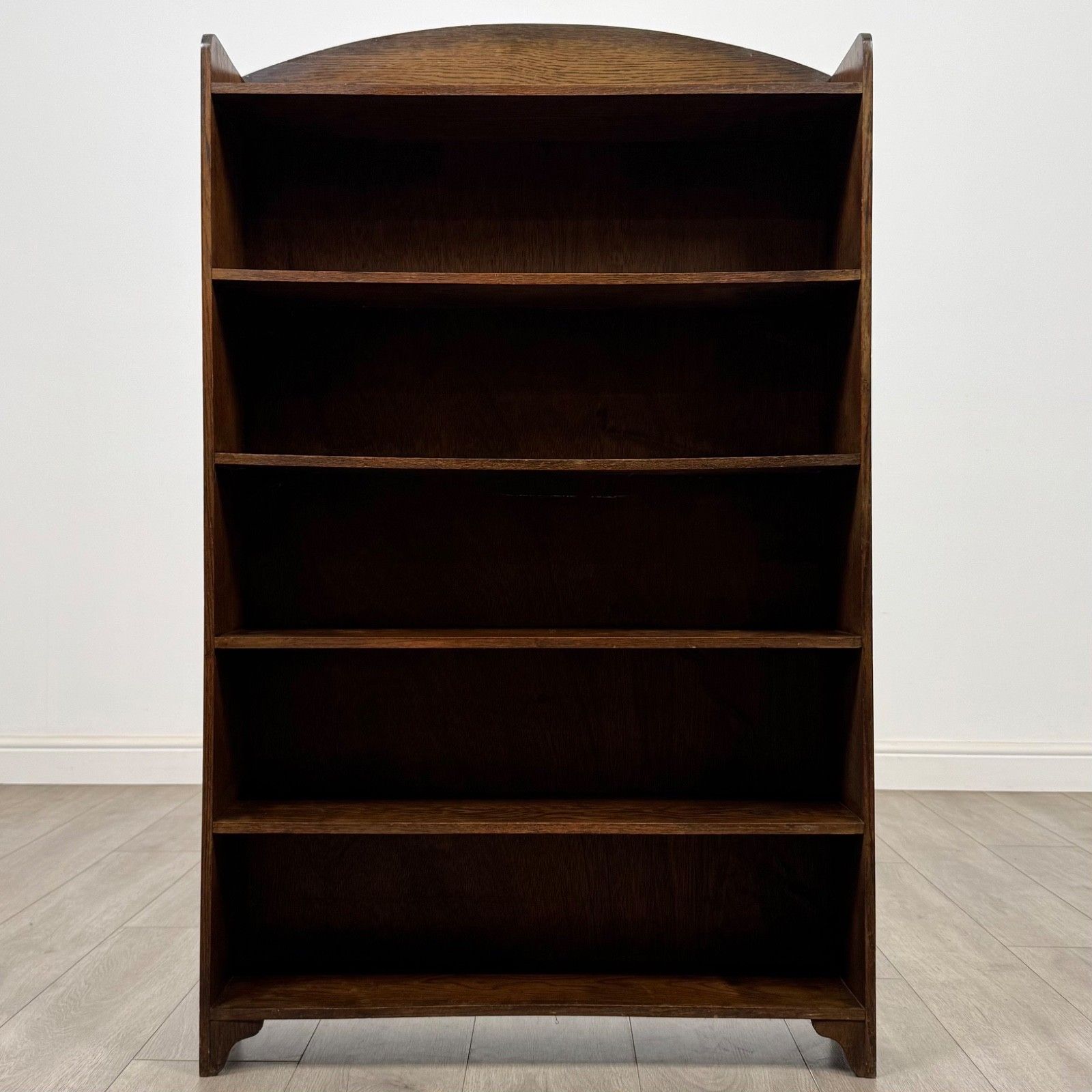 Antique 20th Century Edwardian Open Bookcase In Oak ( Af 5583 ) photo furniture