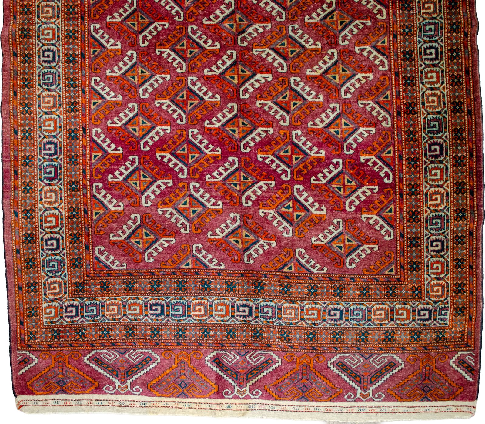 Antique Yamout Rug 190x130cm, 1920s photo 2220.0