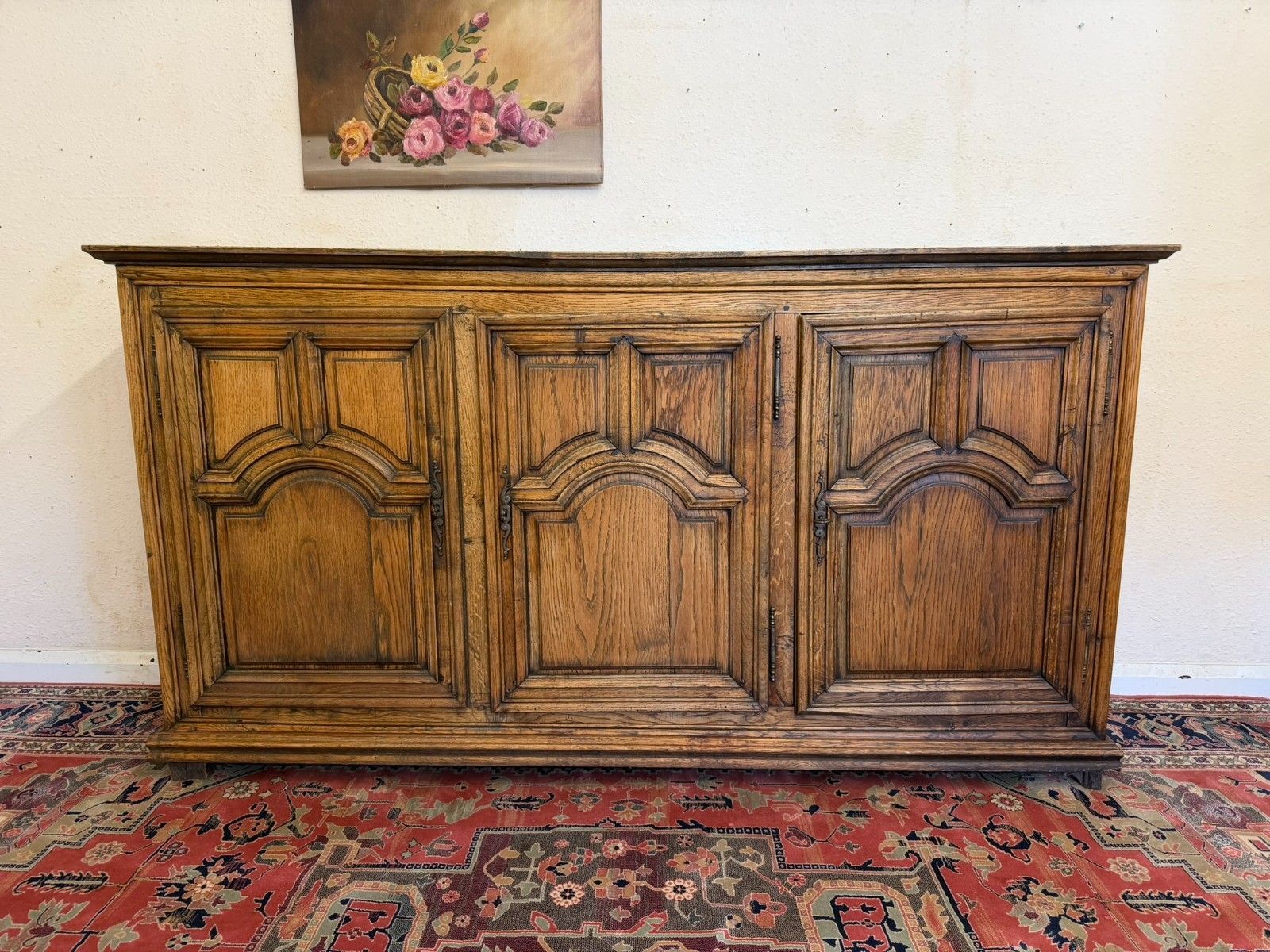 Qualty Antique French Three Door Dresser/Cupboard Circa 1900 photo furniture