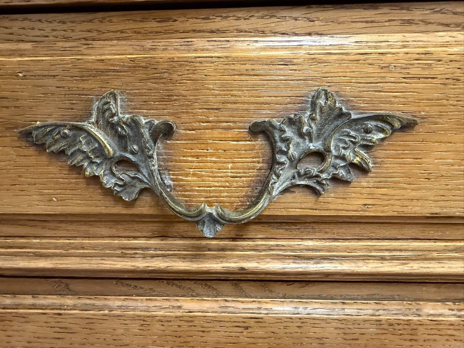 695.0 Quality Antique French Oak Chest Of Six Drawers Circa 1900 photo